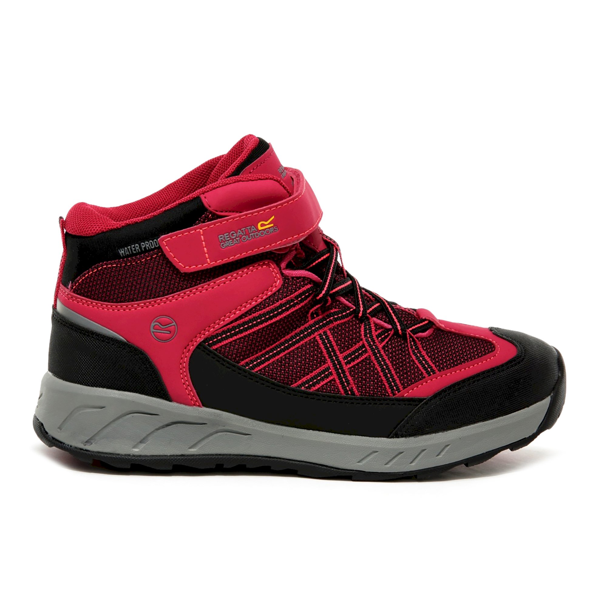 Kids' Samaris V Waterproof Mid Walking Boots | Dark Cerise Neon Pink