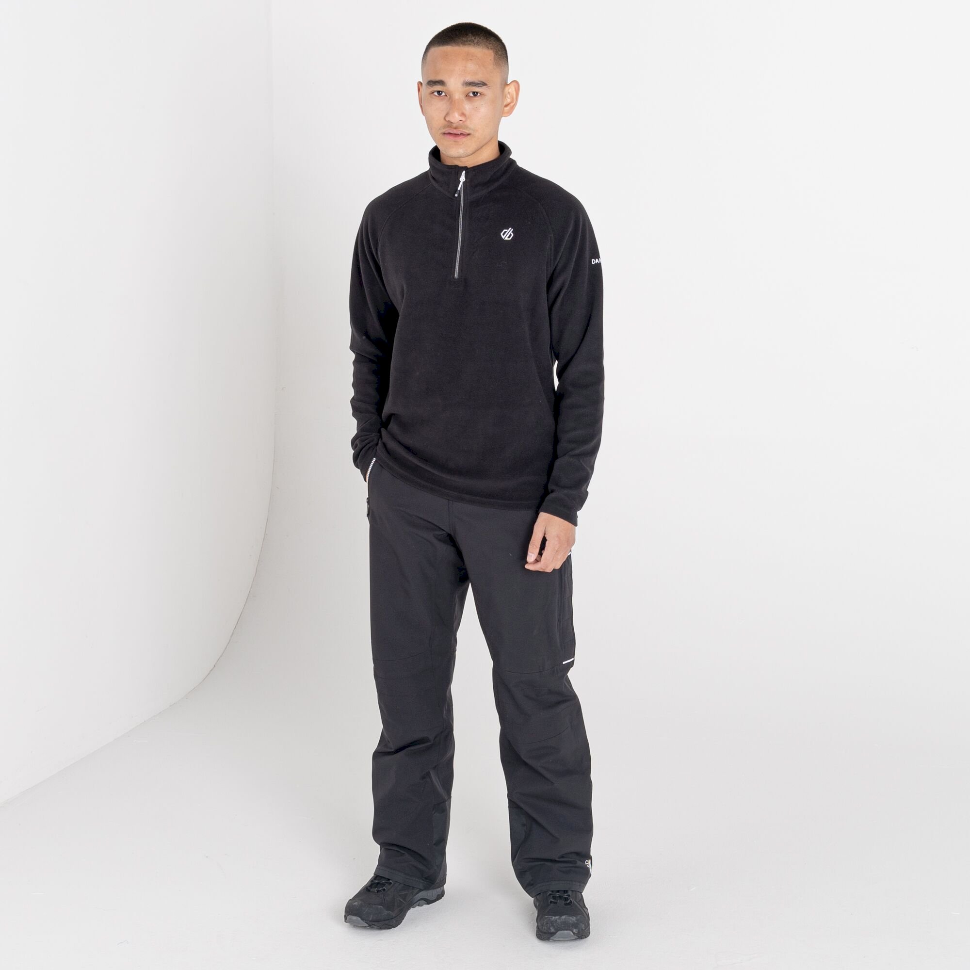 Dare 2b - Men's Freethink II Half Zip Fleece | Black