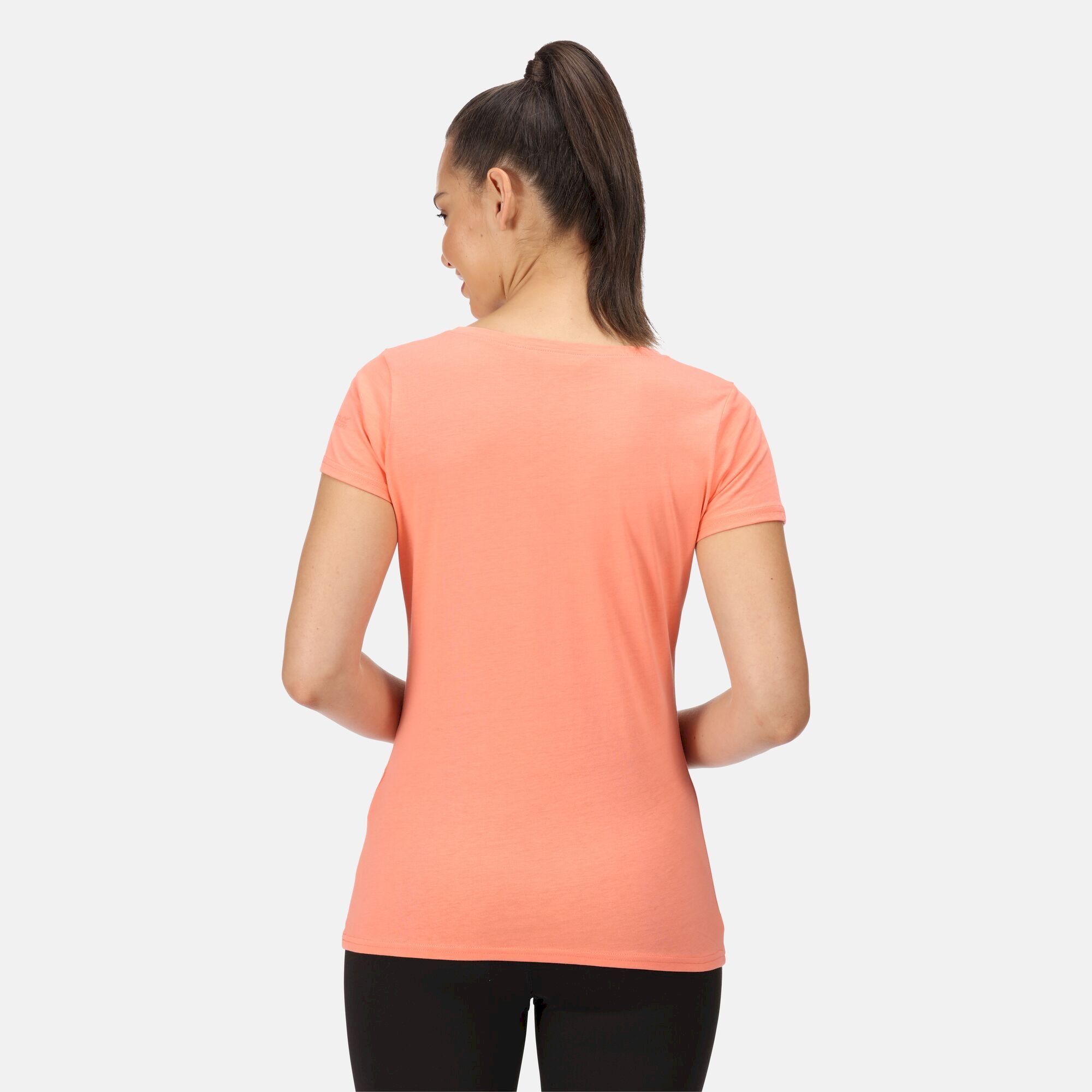 Women's Breezed II Print T-Shirt | Fusion Coral