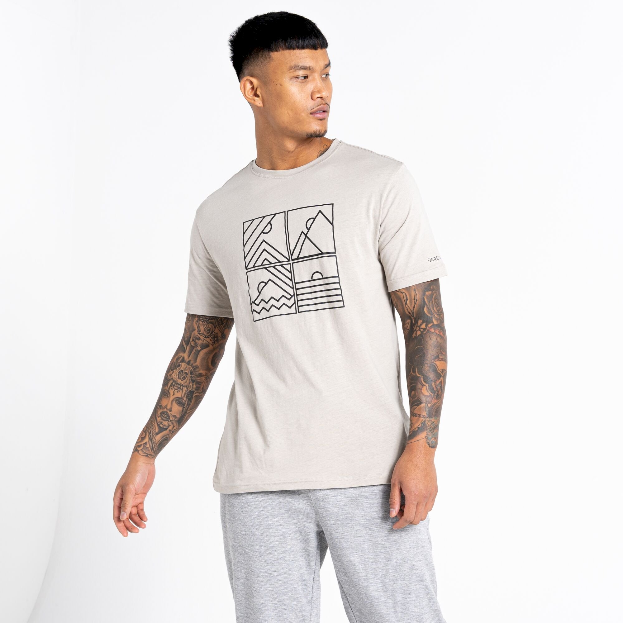 Dare 2b - Men's Dubious II Graphic T-Shirt | Willow Grey