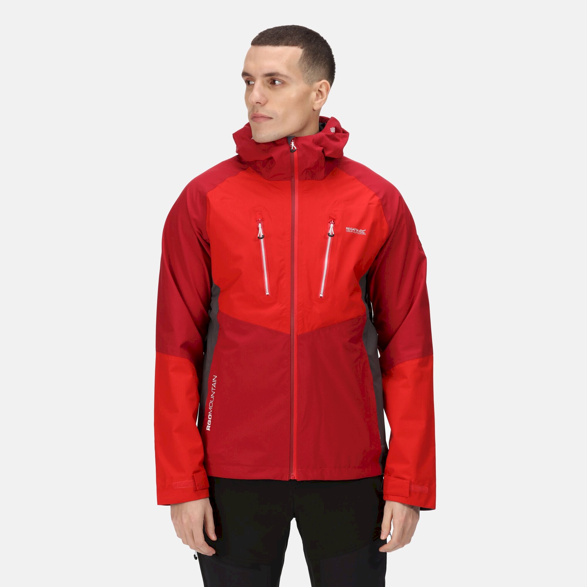 Men's Sacramento VIII Waterproof Jacket | Dark Red Chinese Red