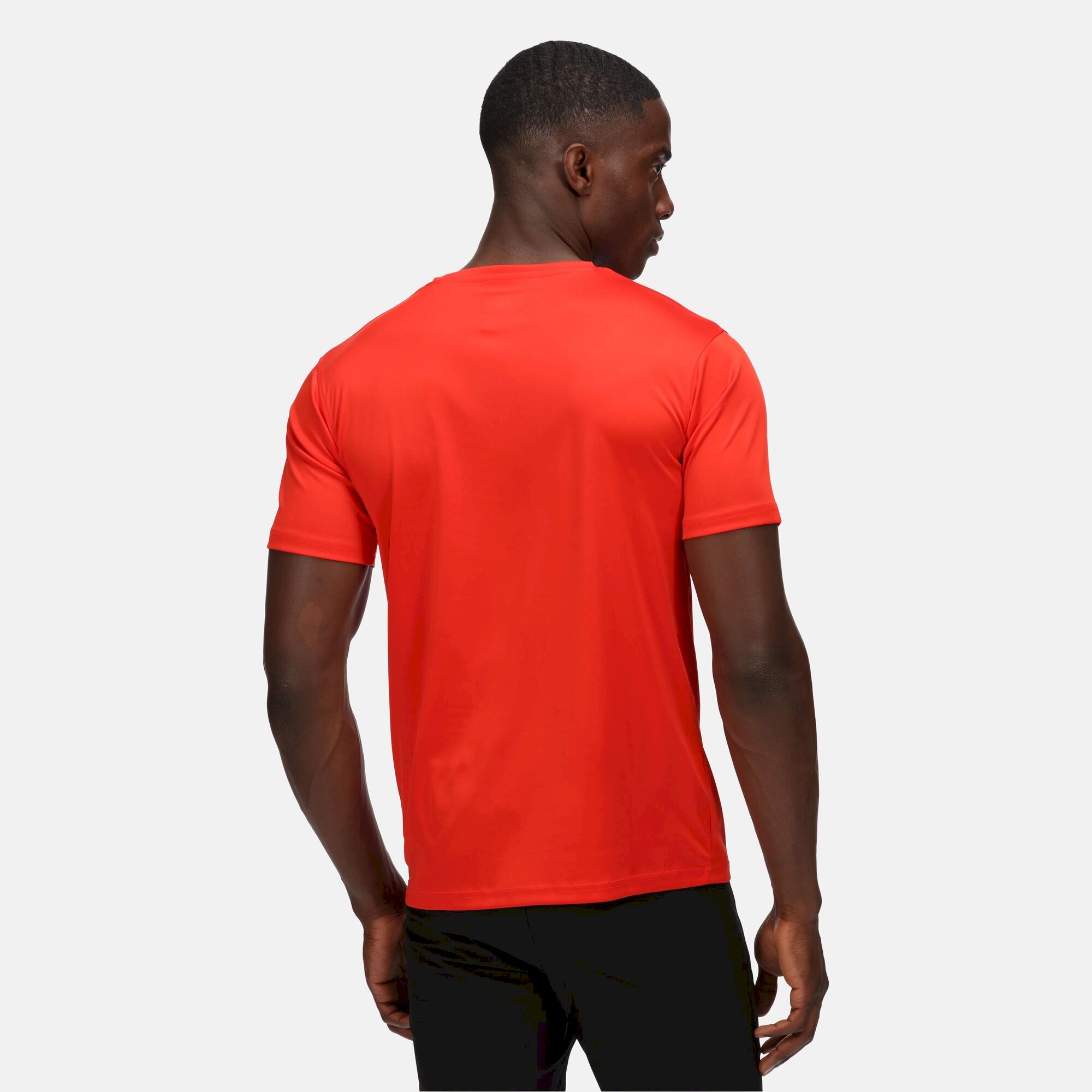 Men's Fingal Slogan Print T-Shirt | Fiery Red