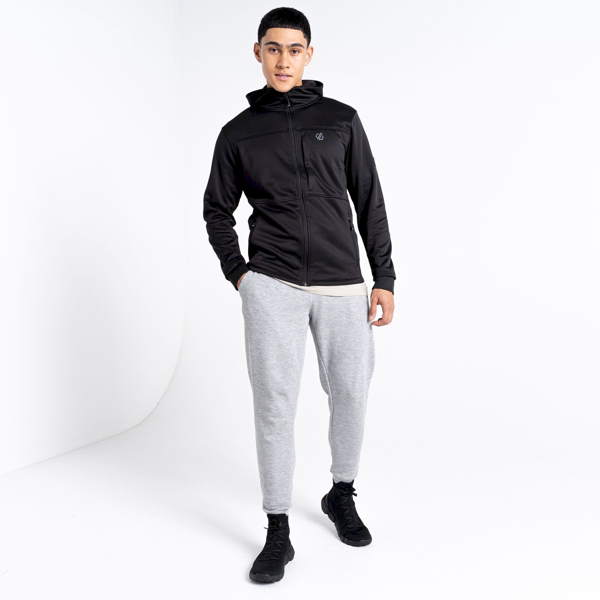 Dare 2b - Men's Out Calling Full Zip Fleece | Black