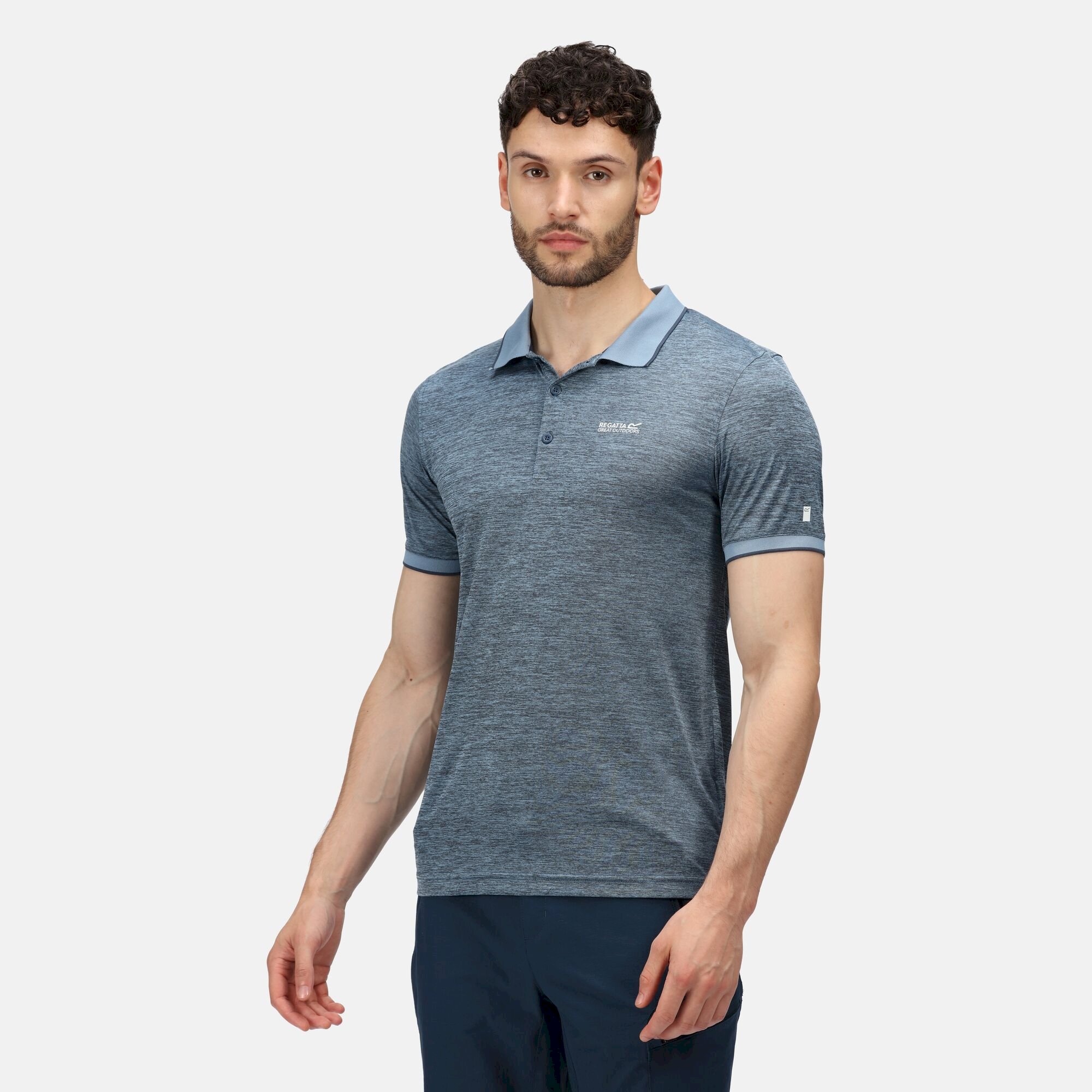 Men's Remex II Jersey Polo Shirt | Sky Blue