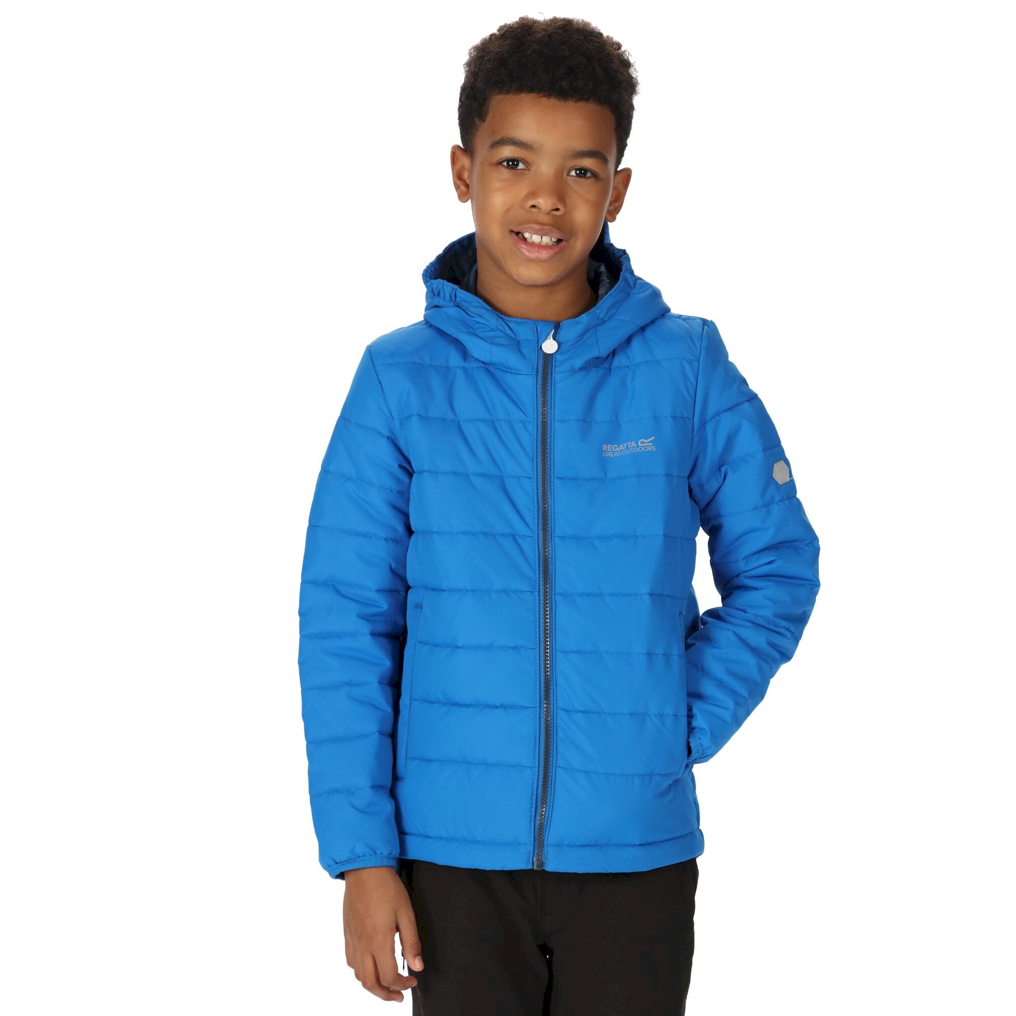 Kids' Helfa Insulated Hooded Jacket | Skydiver Blue
