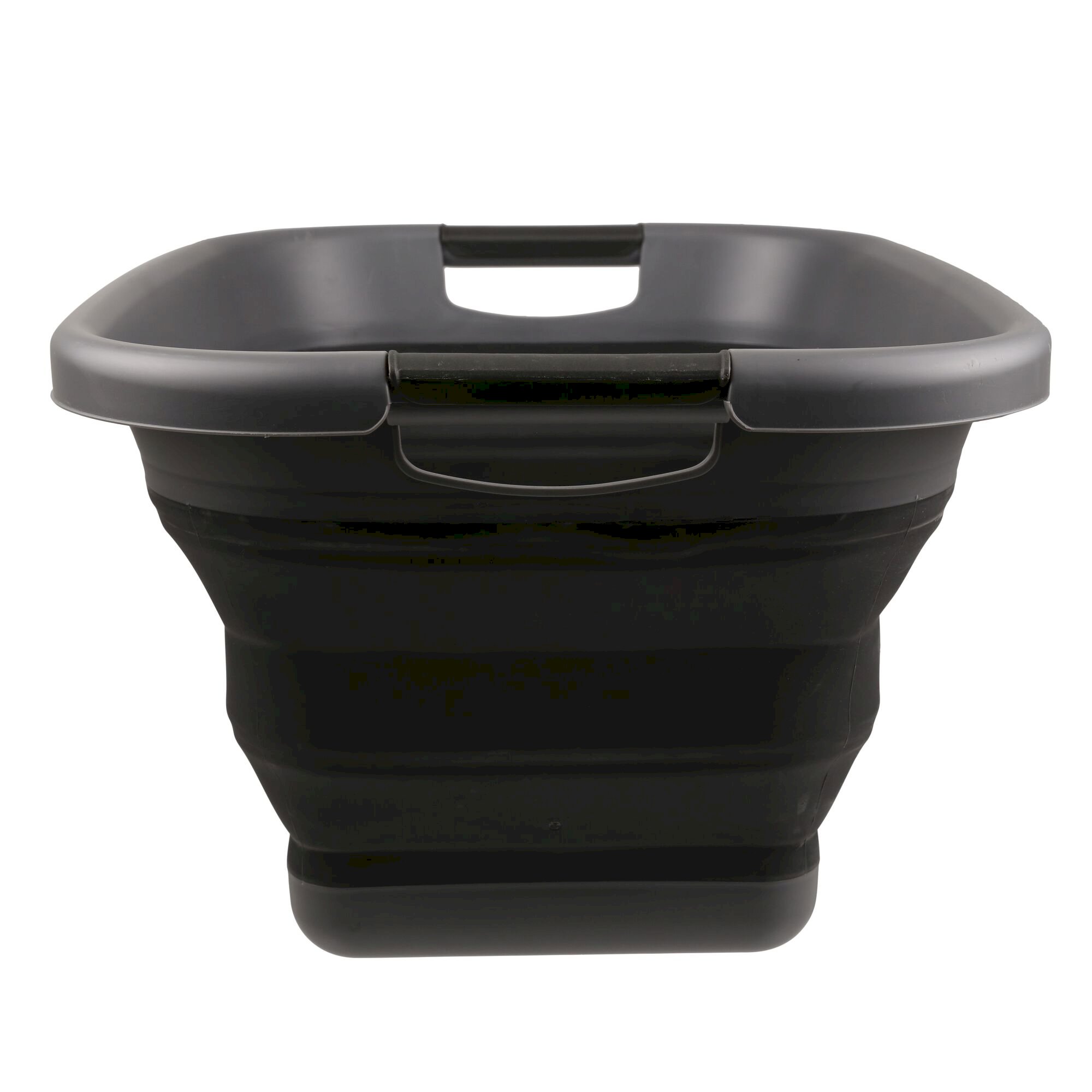 TPR Foldable Laundry Basket | Ebony