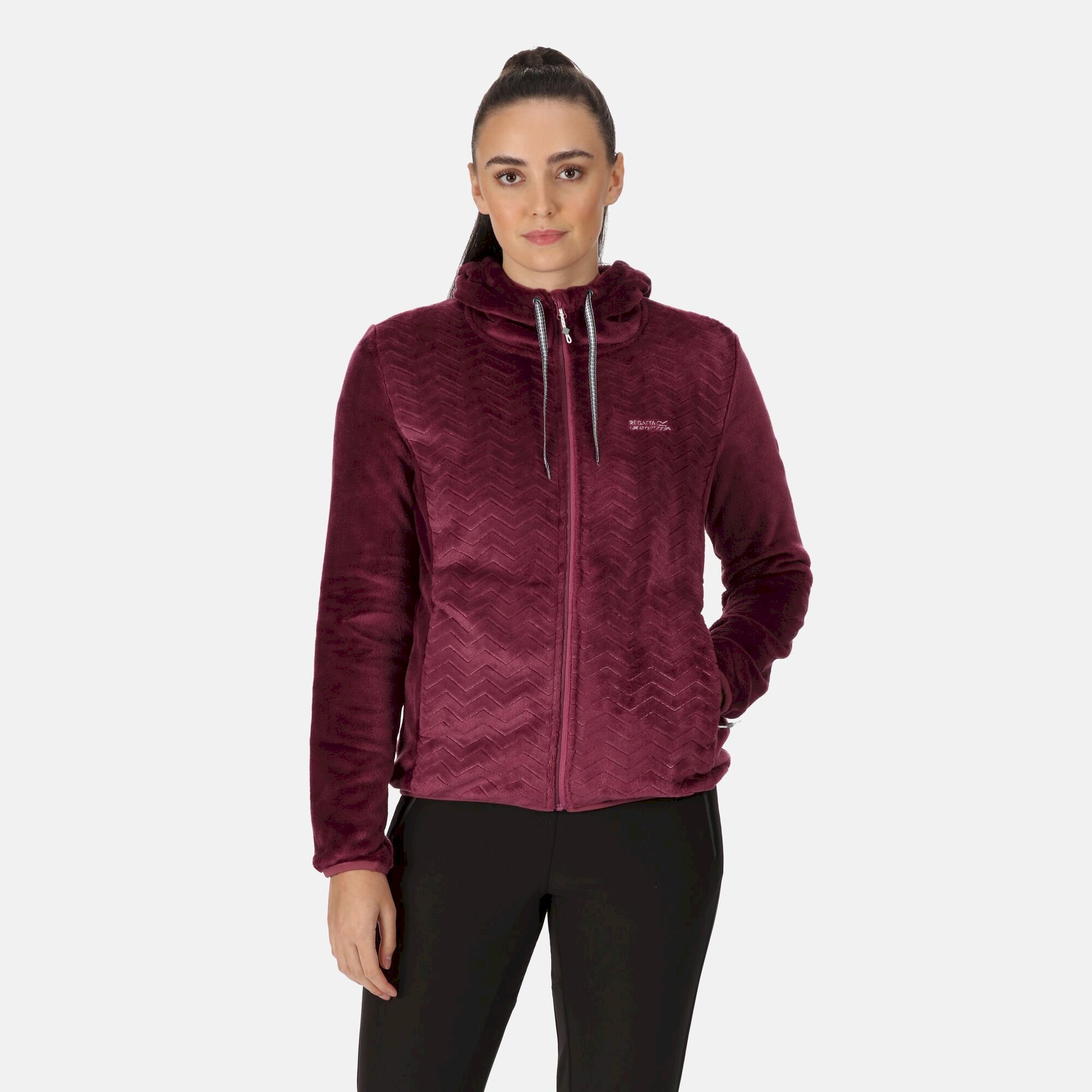 Women's Julissa II Fluffy Full Zip | Amaranth Haze