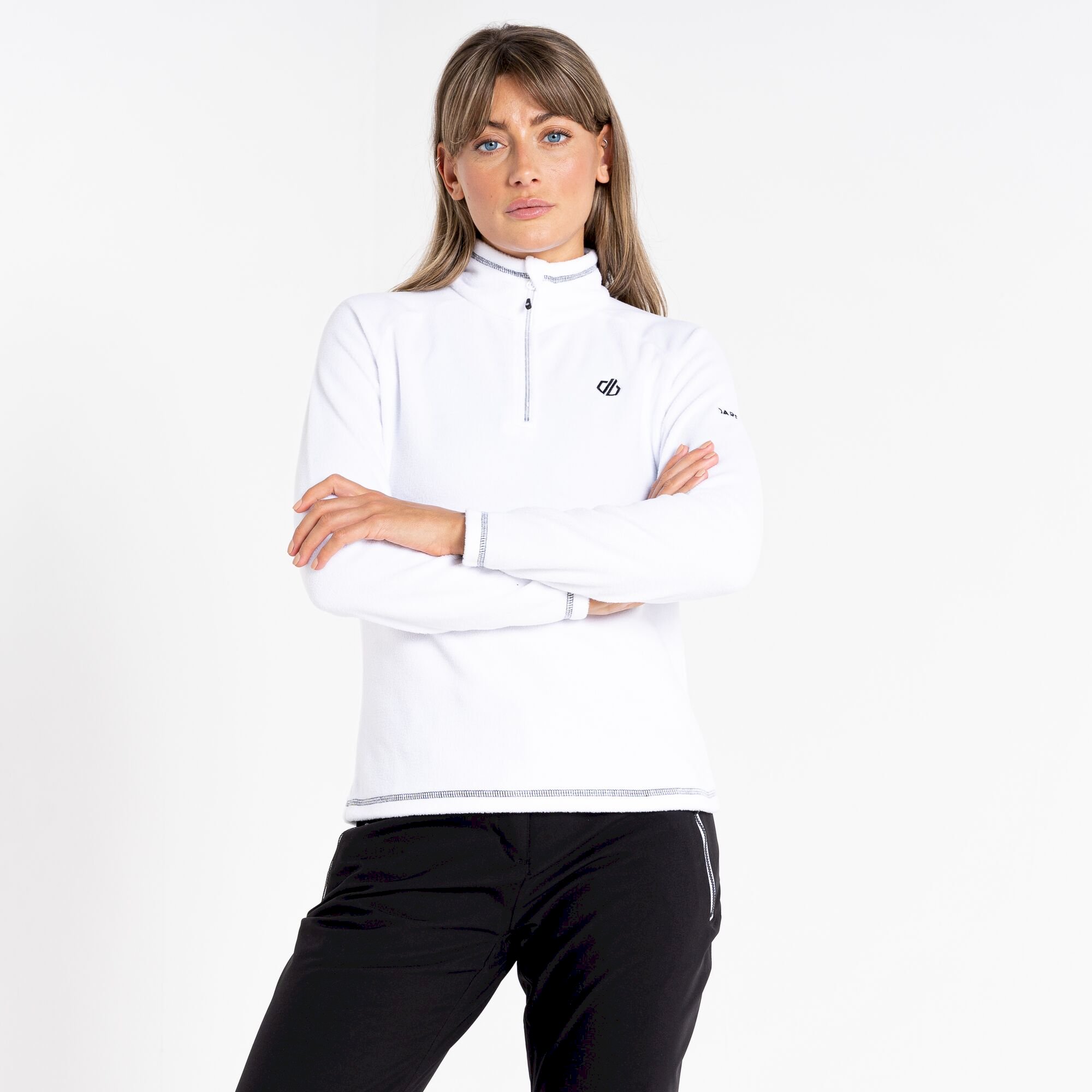 Dare 2b - Women's Freeform II Half Zip Fleece | White