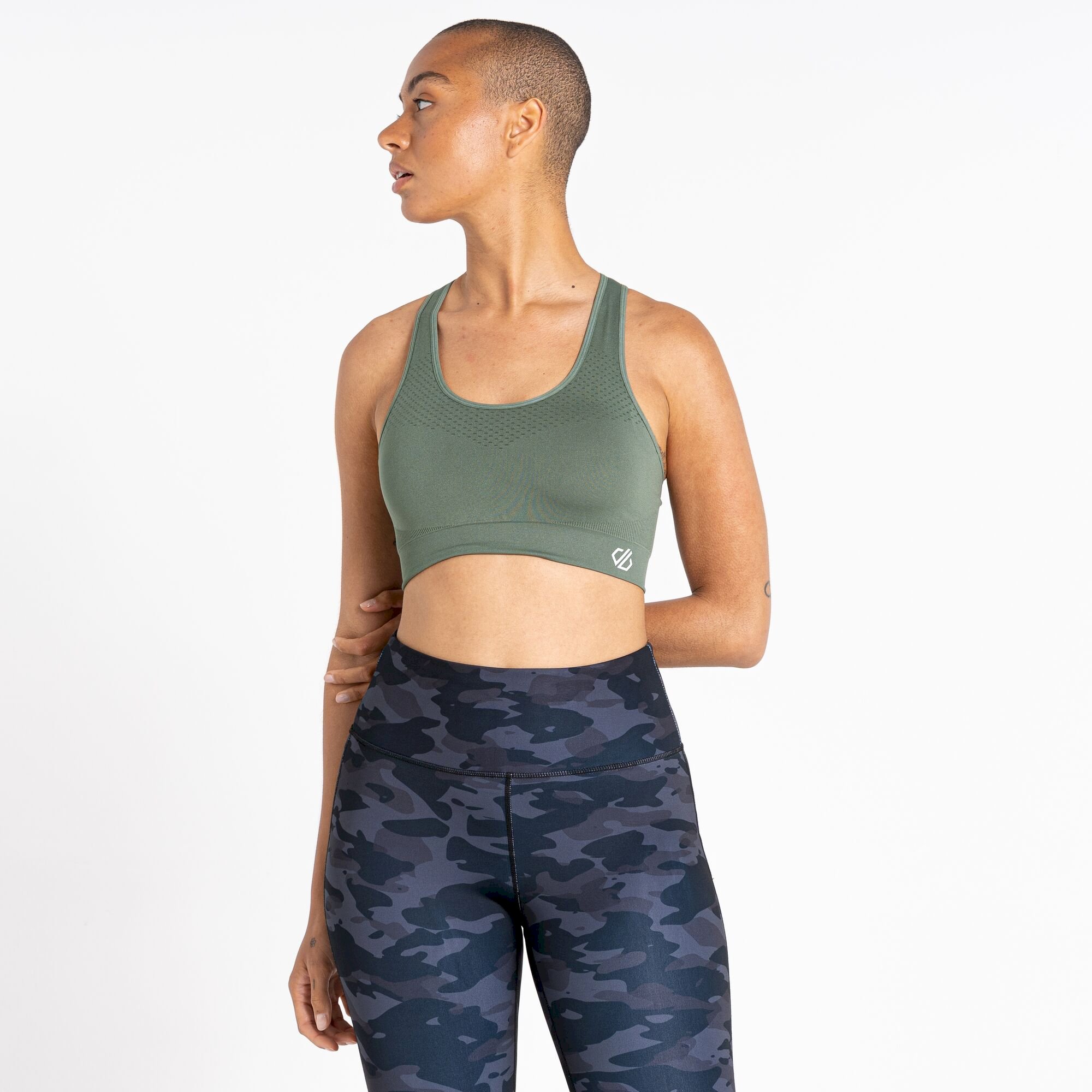 Dare 2b - Women's Don't Sweat It II Sports Bra | Duck Green