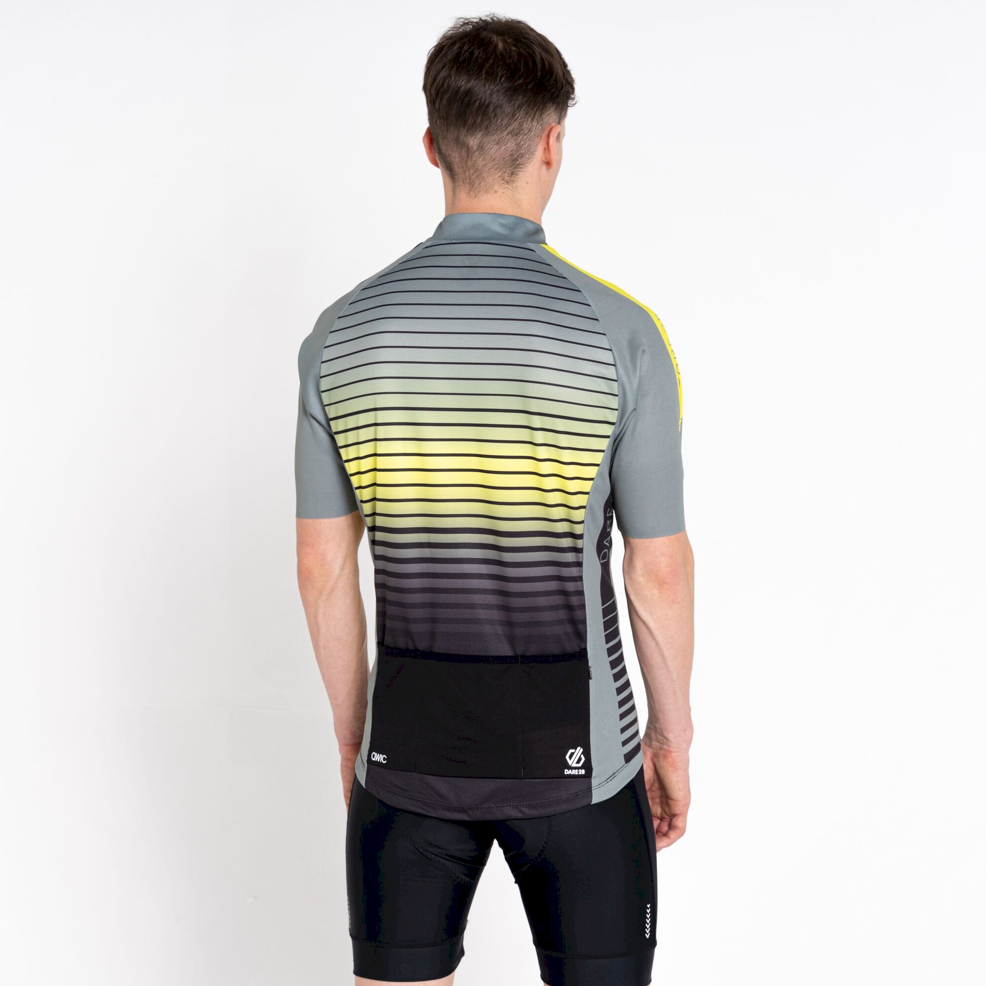 Dare 2b - Men's AEP Virtuous Cycling Jersey | Agave Green Underlined Print