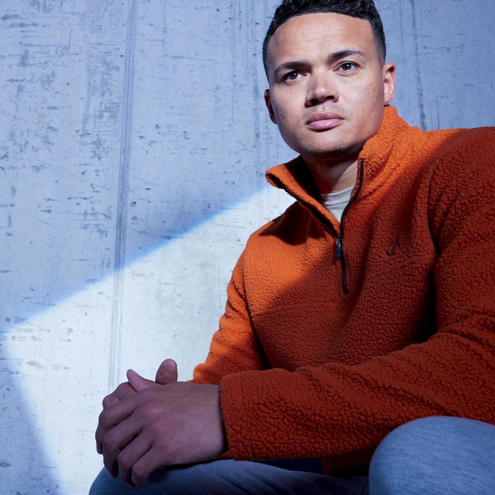 Dare 2b - Men's On Watch Borg Fleece | Burnt Brick