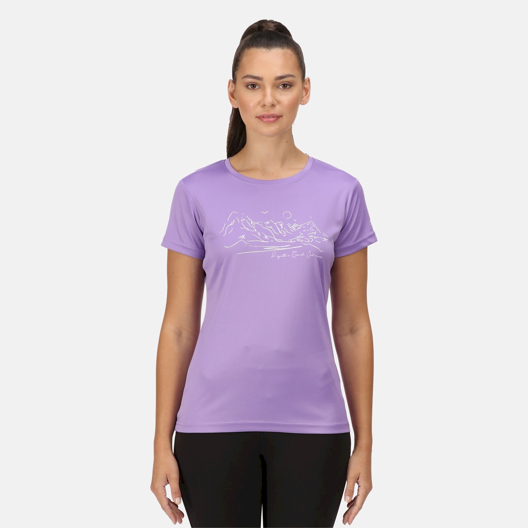 Women's Fingal VI Print T-Shirt | Light Amethys