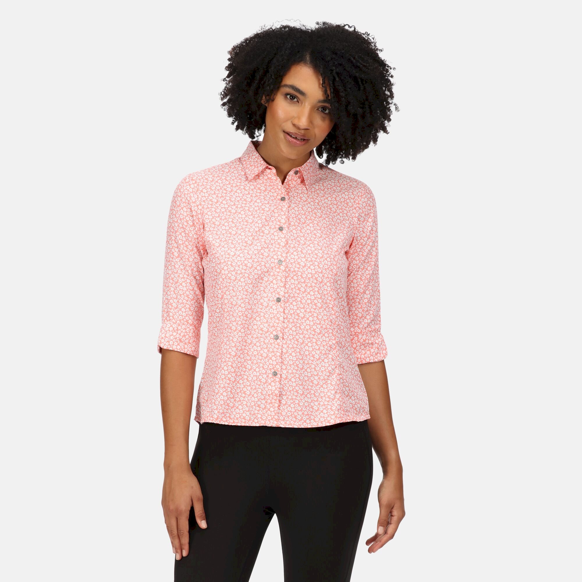 Women's Nimis IV Print Shirt | Fusion Coral Floral