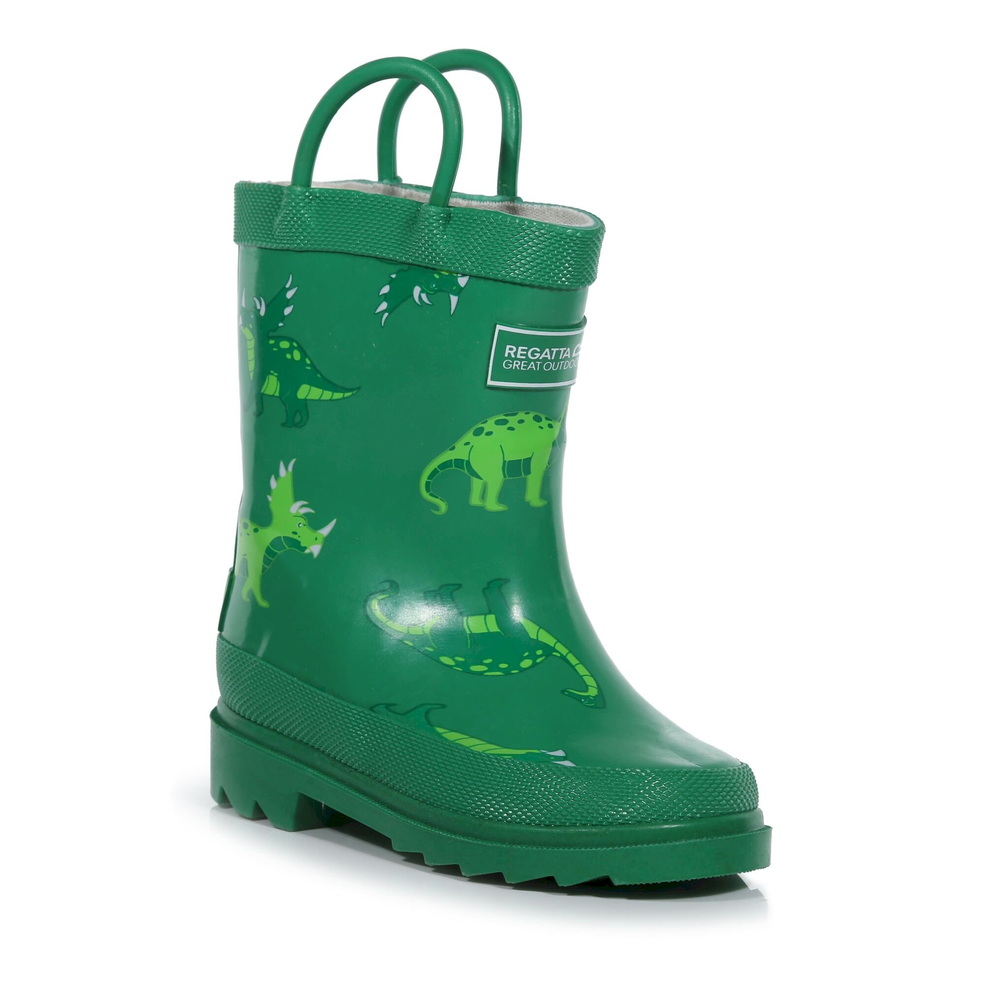 Kids Minnow Printed Wellies | Jelly Bean Dino