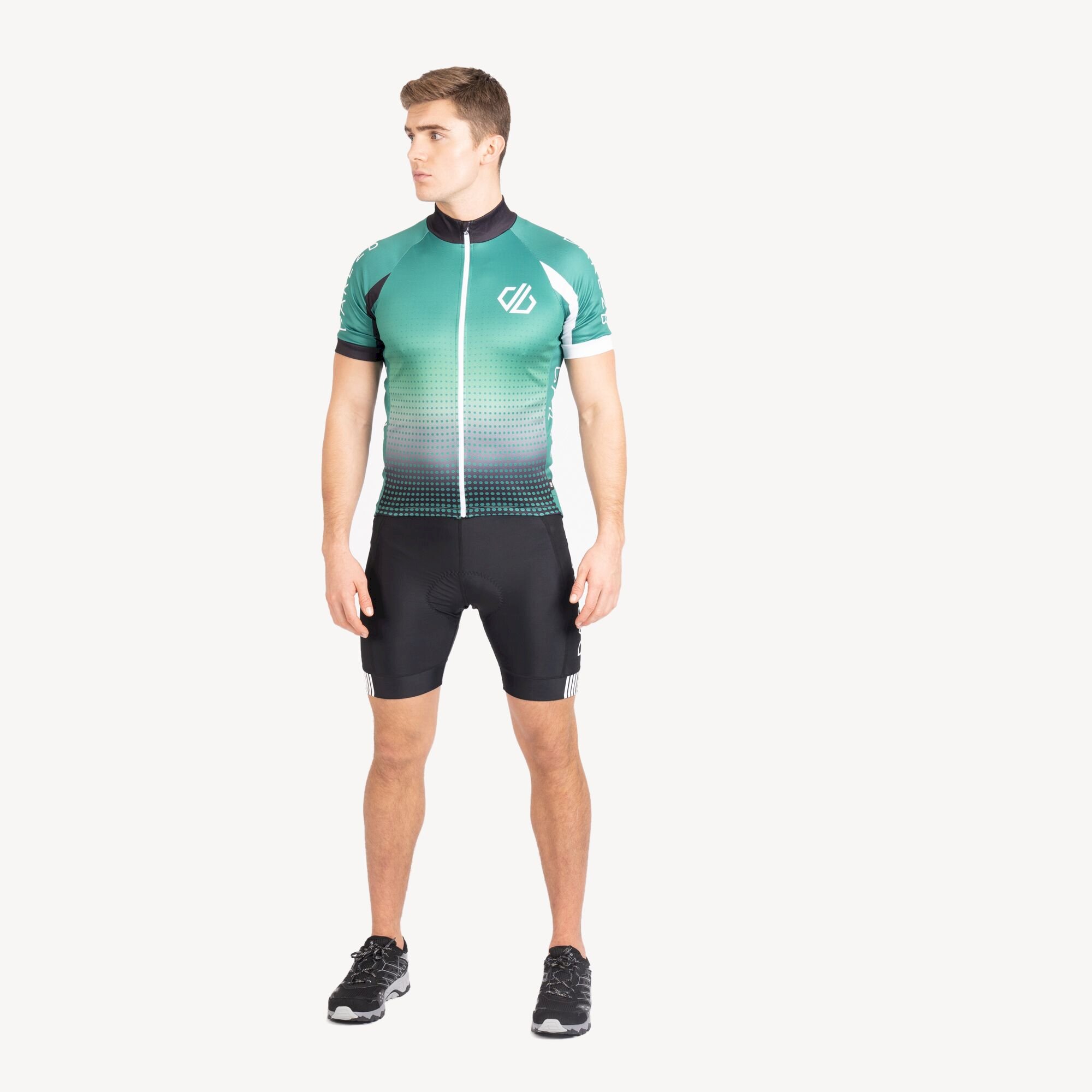 Dare 2b - Men's Virtuosity Short Sleeved AEP Jersey | Ultramarine Green