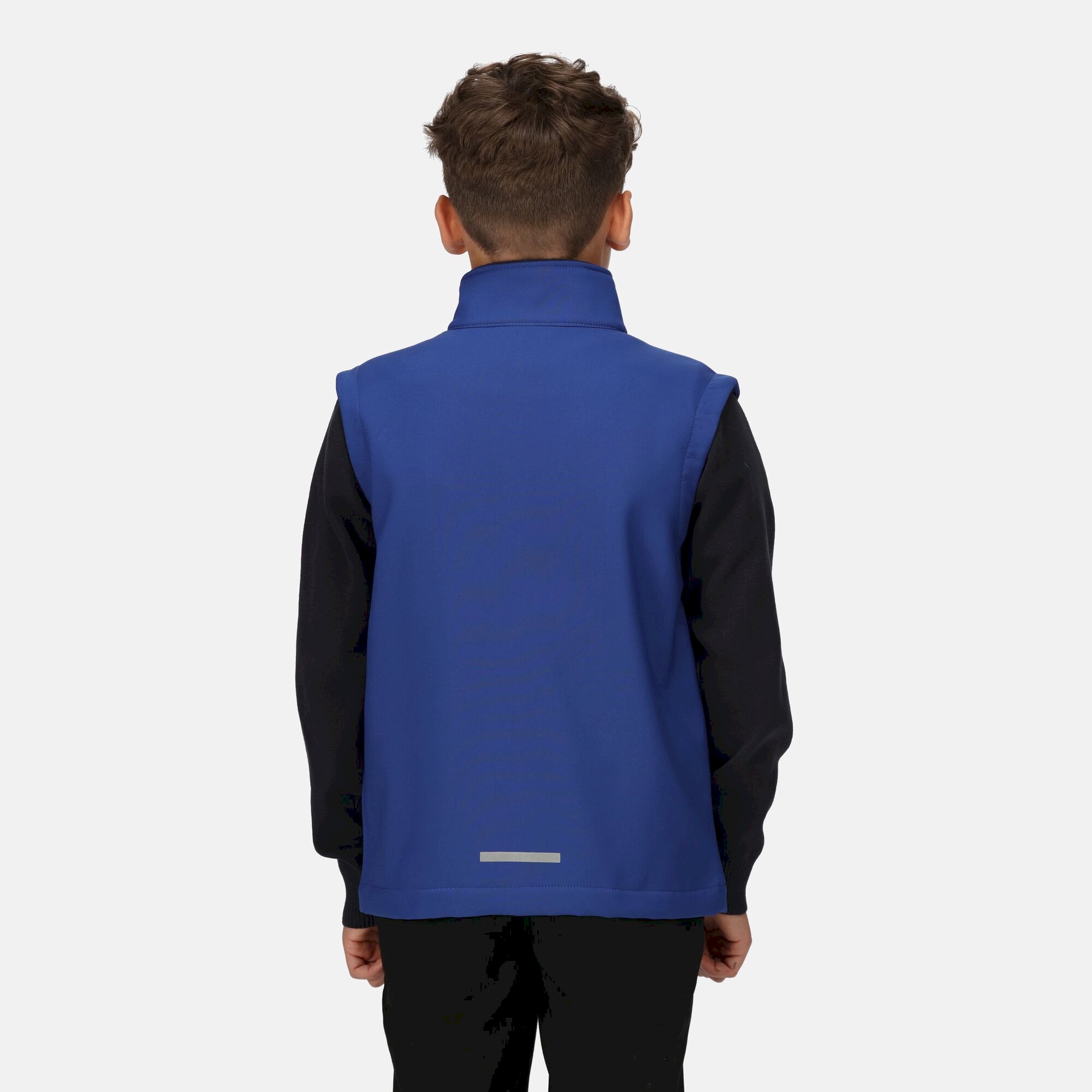 Kids' Ablaze Softshell Bodywarmer | New Royal/Navy