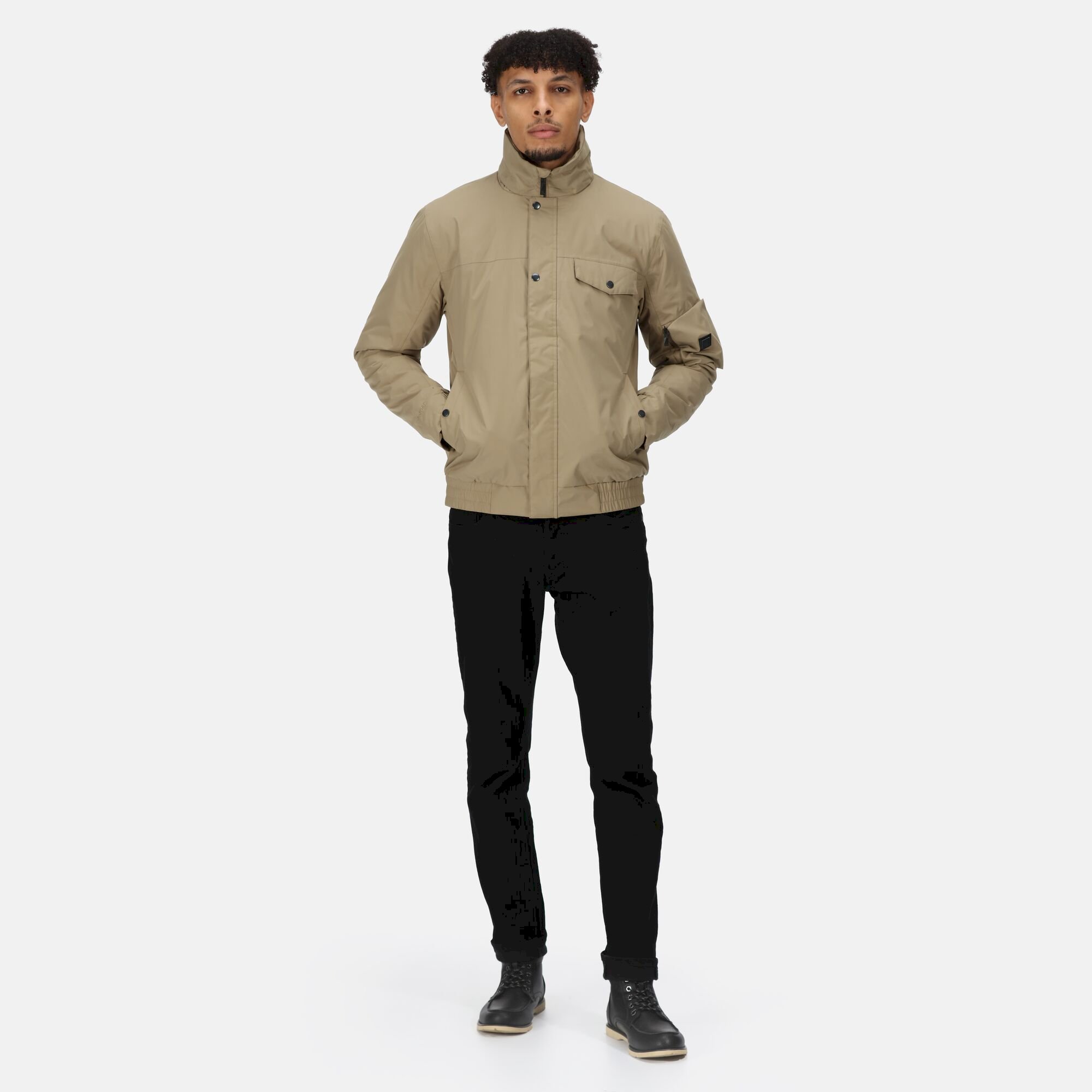Men's Raynor Waterproof Jacket | Gold Sand