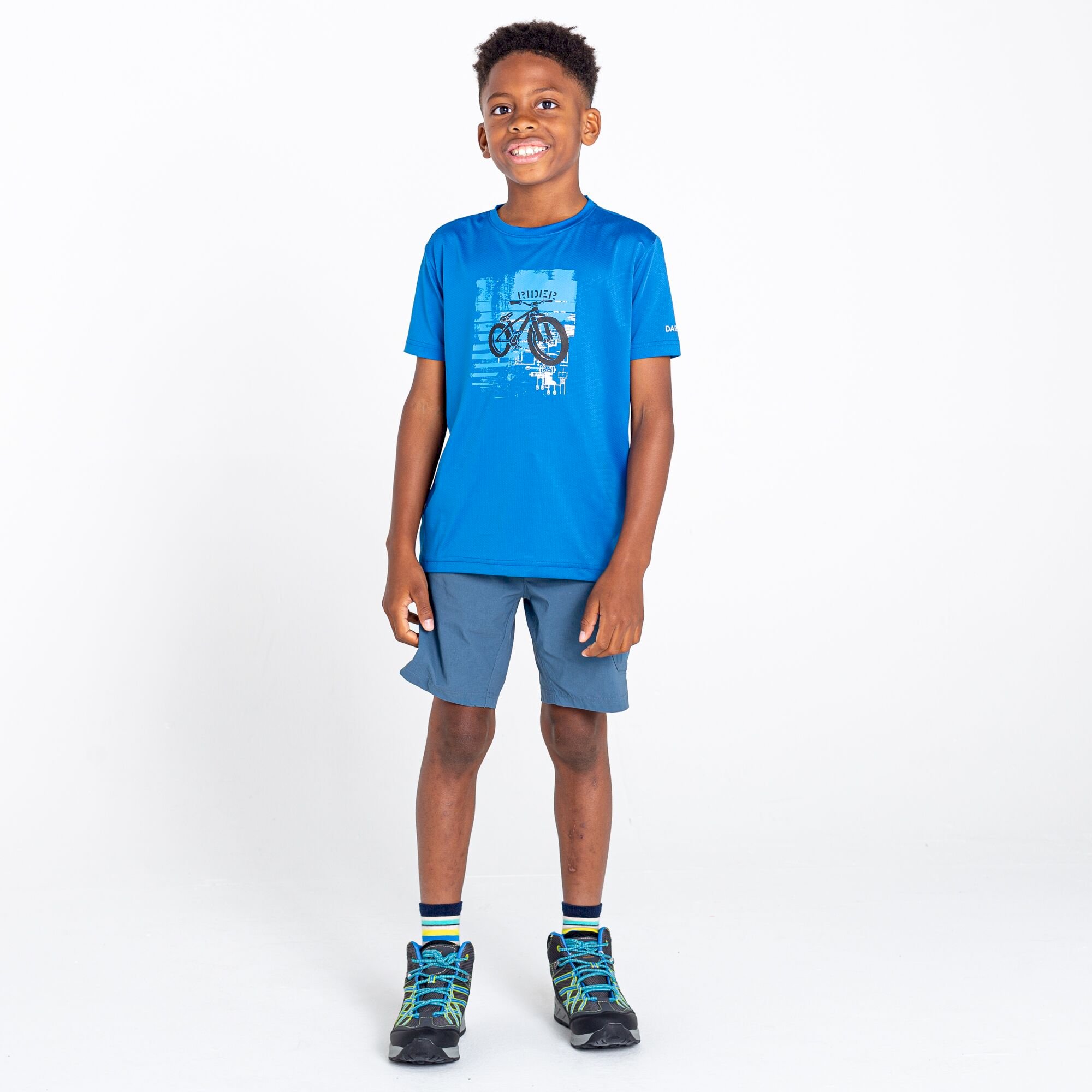 Dare 2b - Kids' Rightful Recycled Graphic Tee | Snorkel Blue