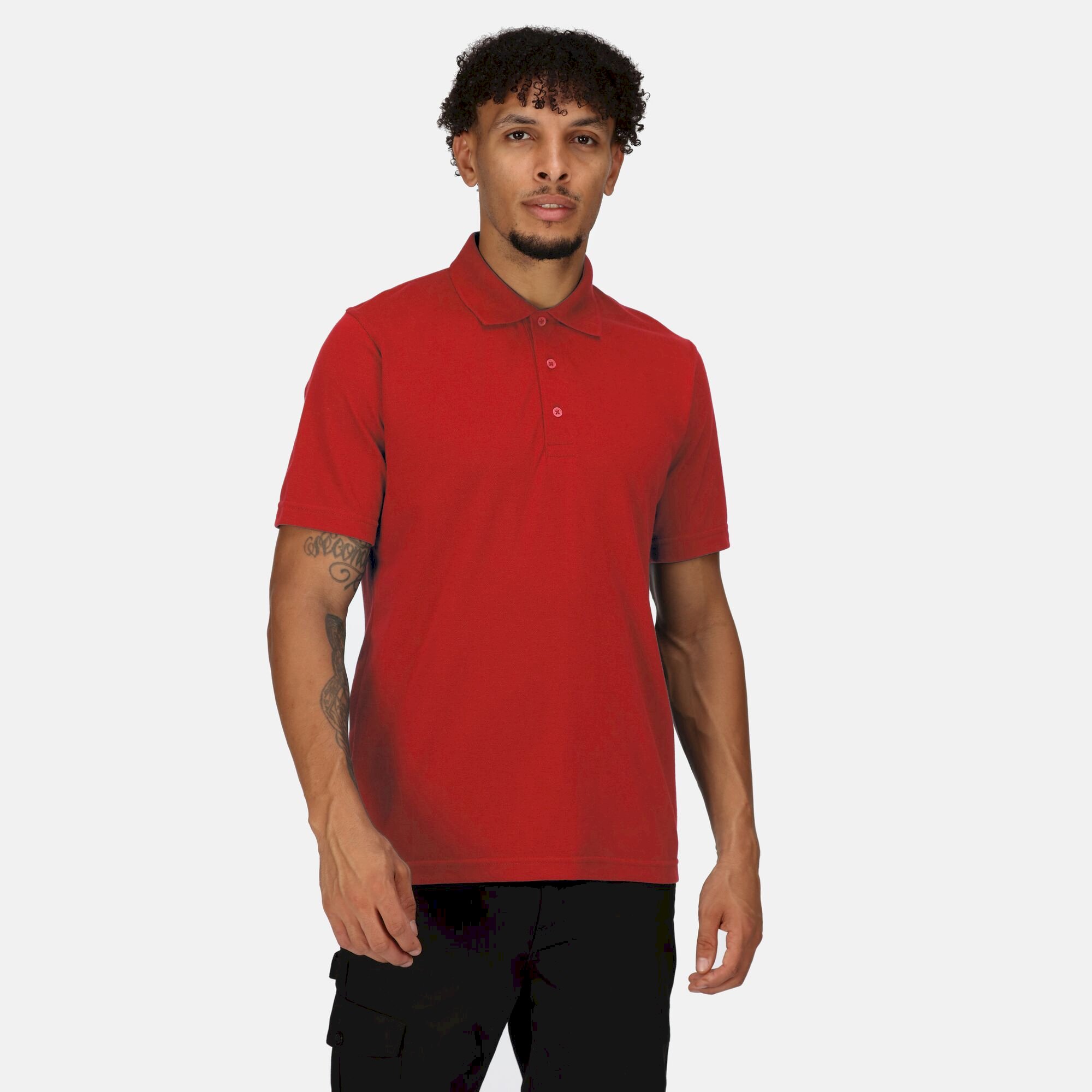 Men's 65/35 SS Polo Top | Classic Red
