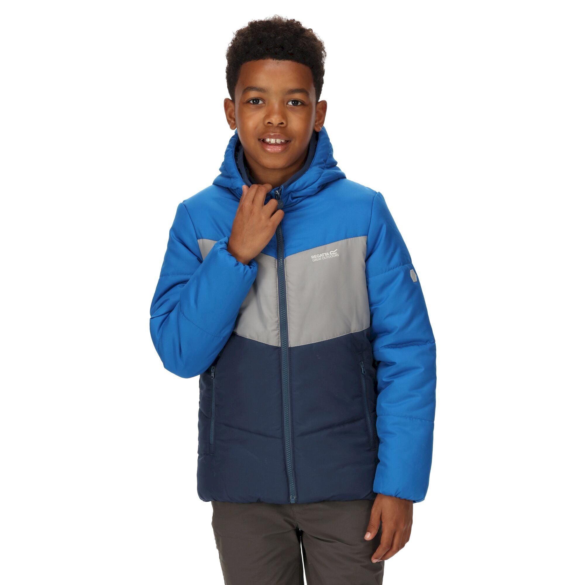 Kids' Lofthouse VI Insulated Jacket | Skydiver Blue Storm Grey Admiral Blue