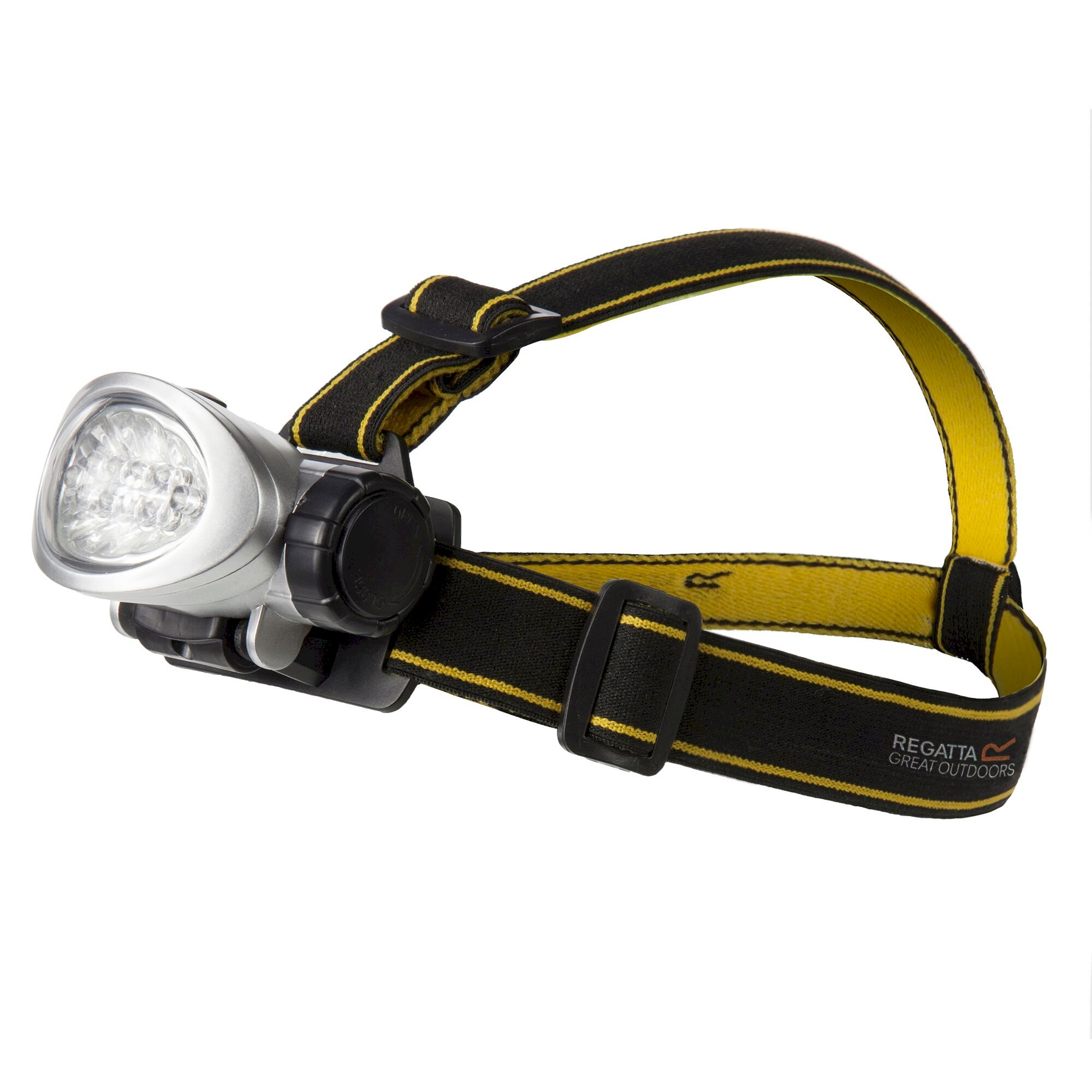 10 LED Head Torch | Black Seal Grey