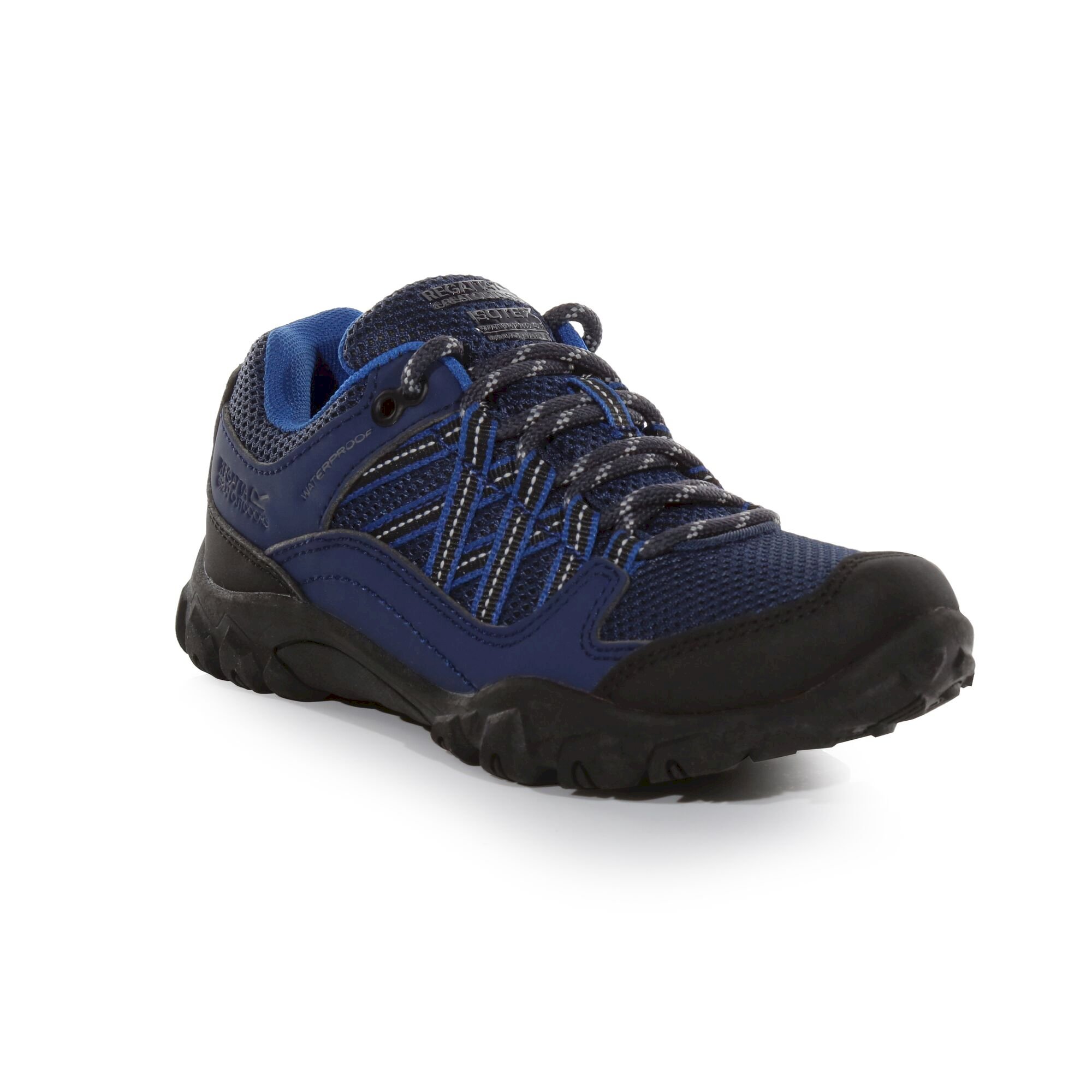 Kids' Edgepoint Waterproof Low Walking Shoes | Admiral Blue Black