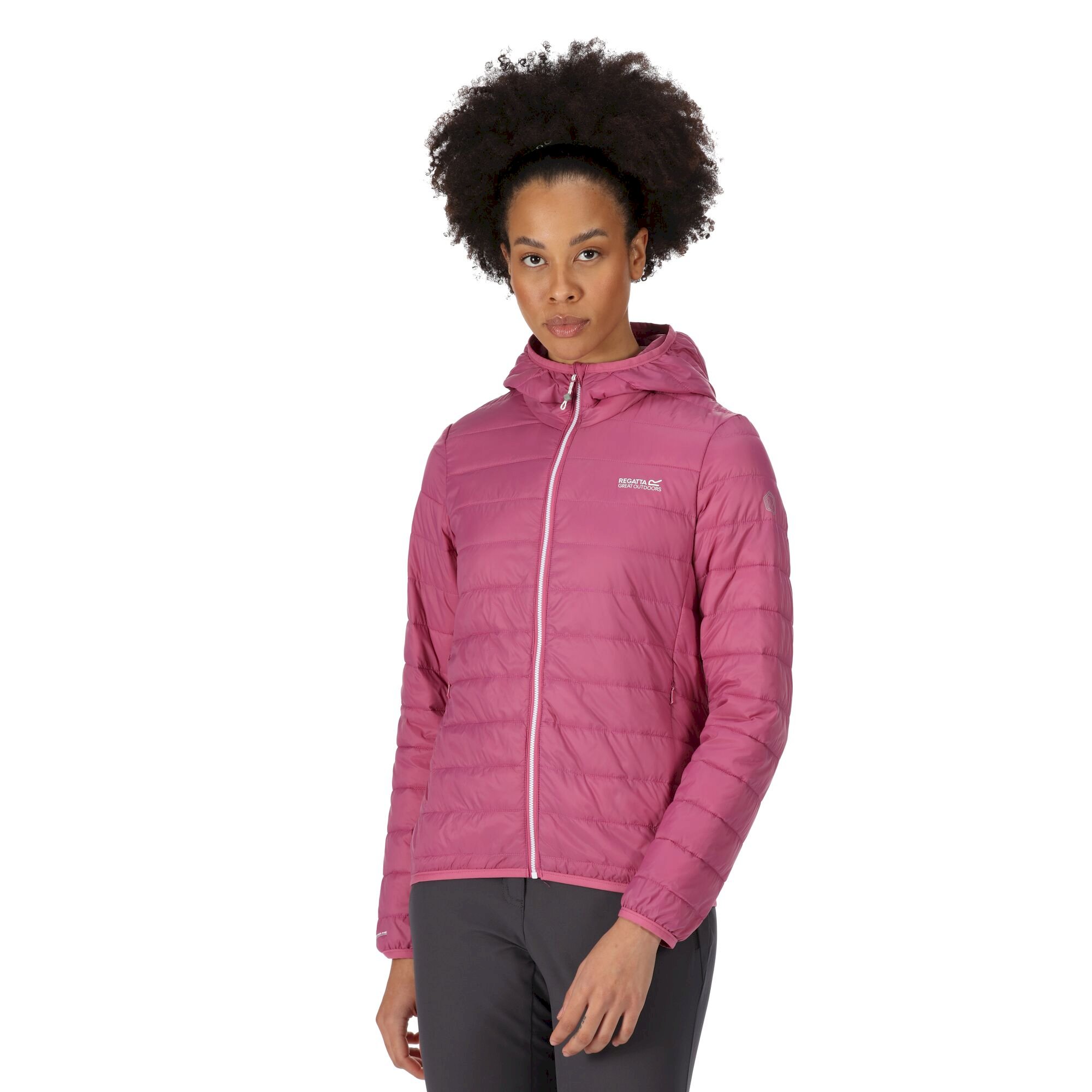 Women's Hooded Hillpack Lightweight Puffer Jacket | Violet