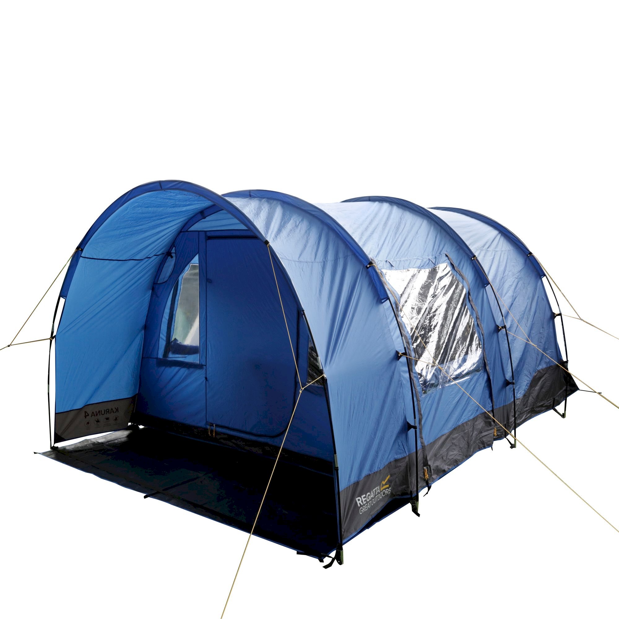 Karuna 4 Man Tunnel Tent | Nautical Blue Laser Blue