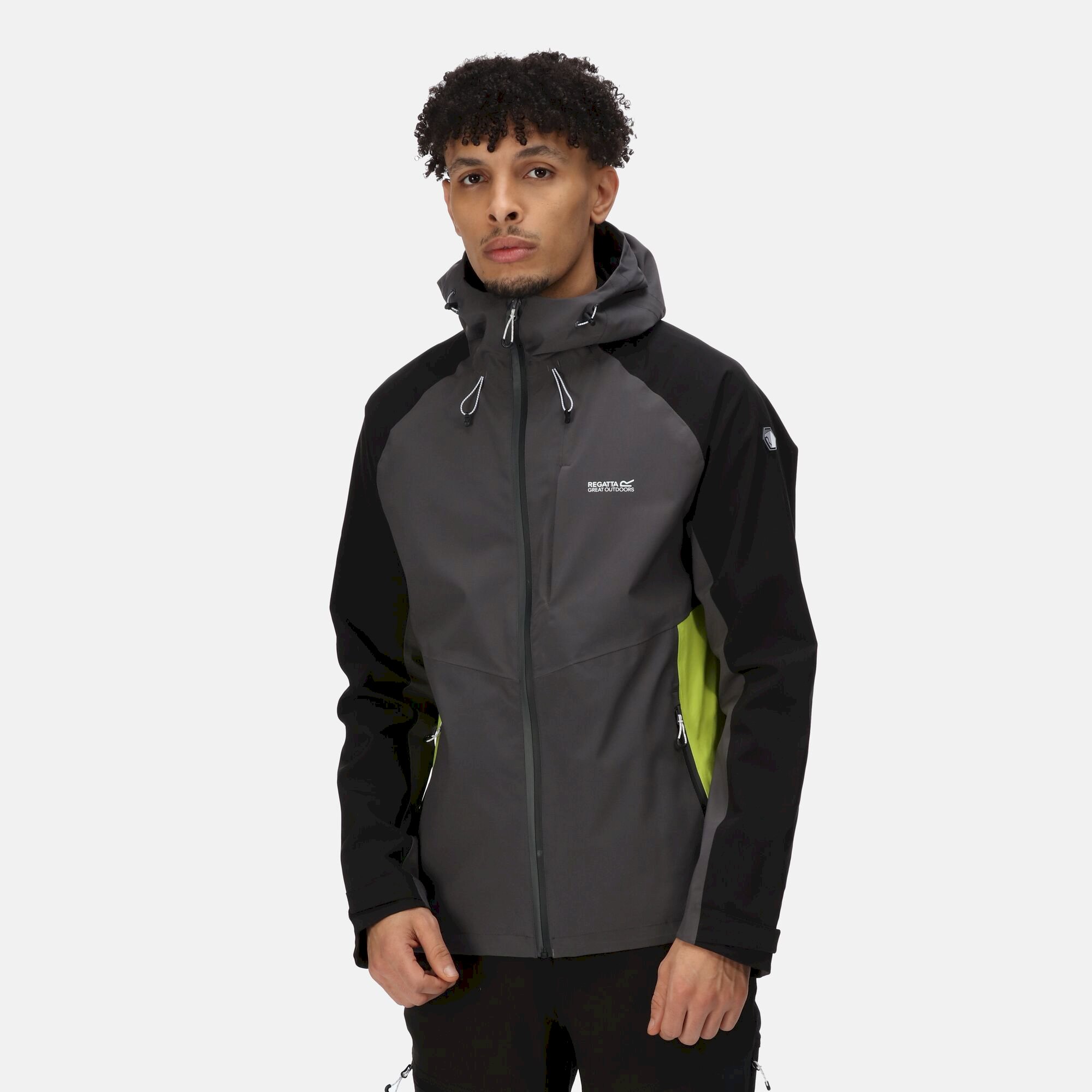 Men's Britedale Waterproof Jacket | Dark Grey Black