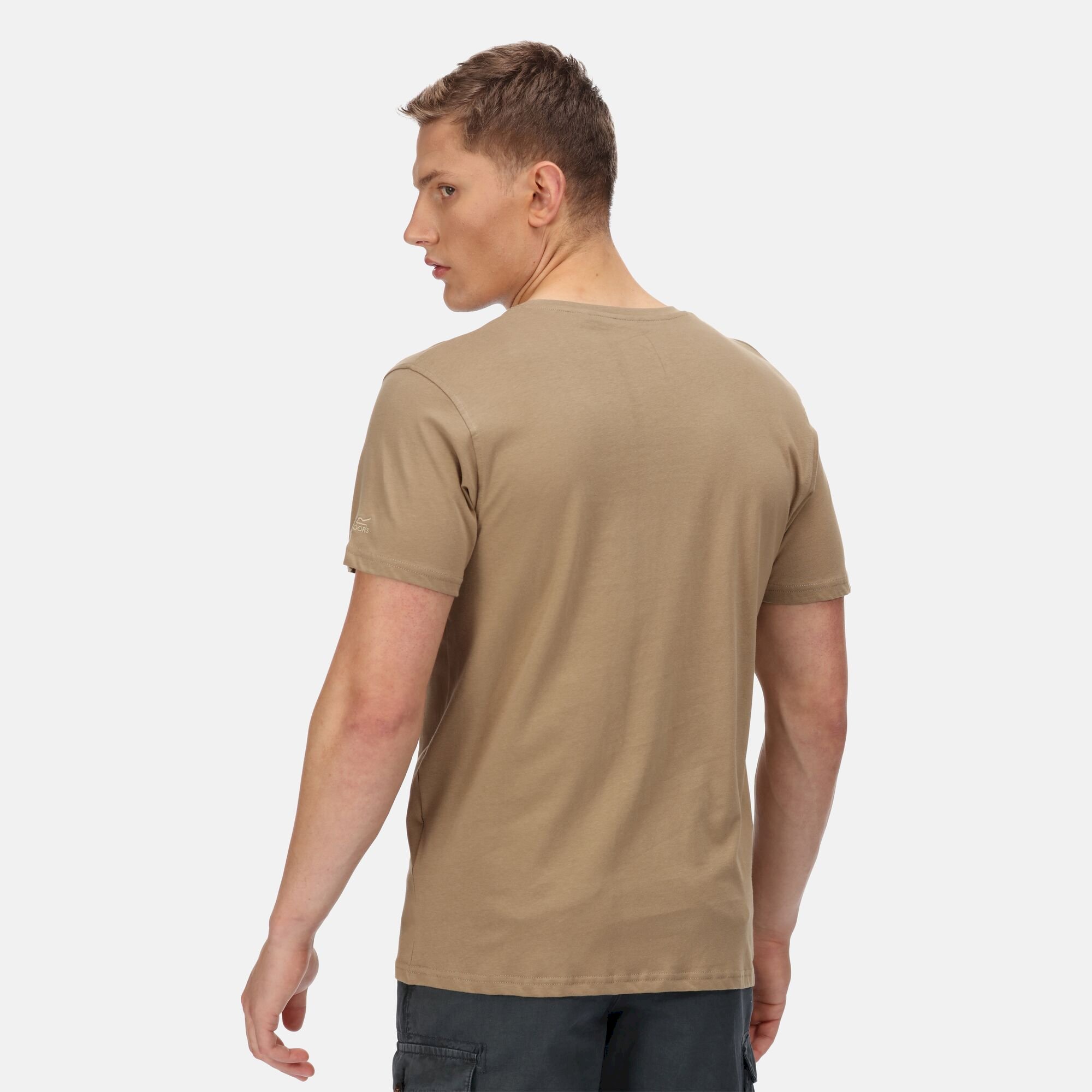 Men's Cline VI Cotton T-Shirt | Gold Sand