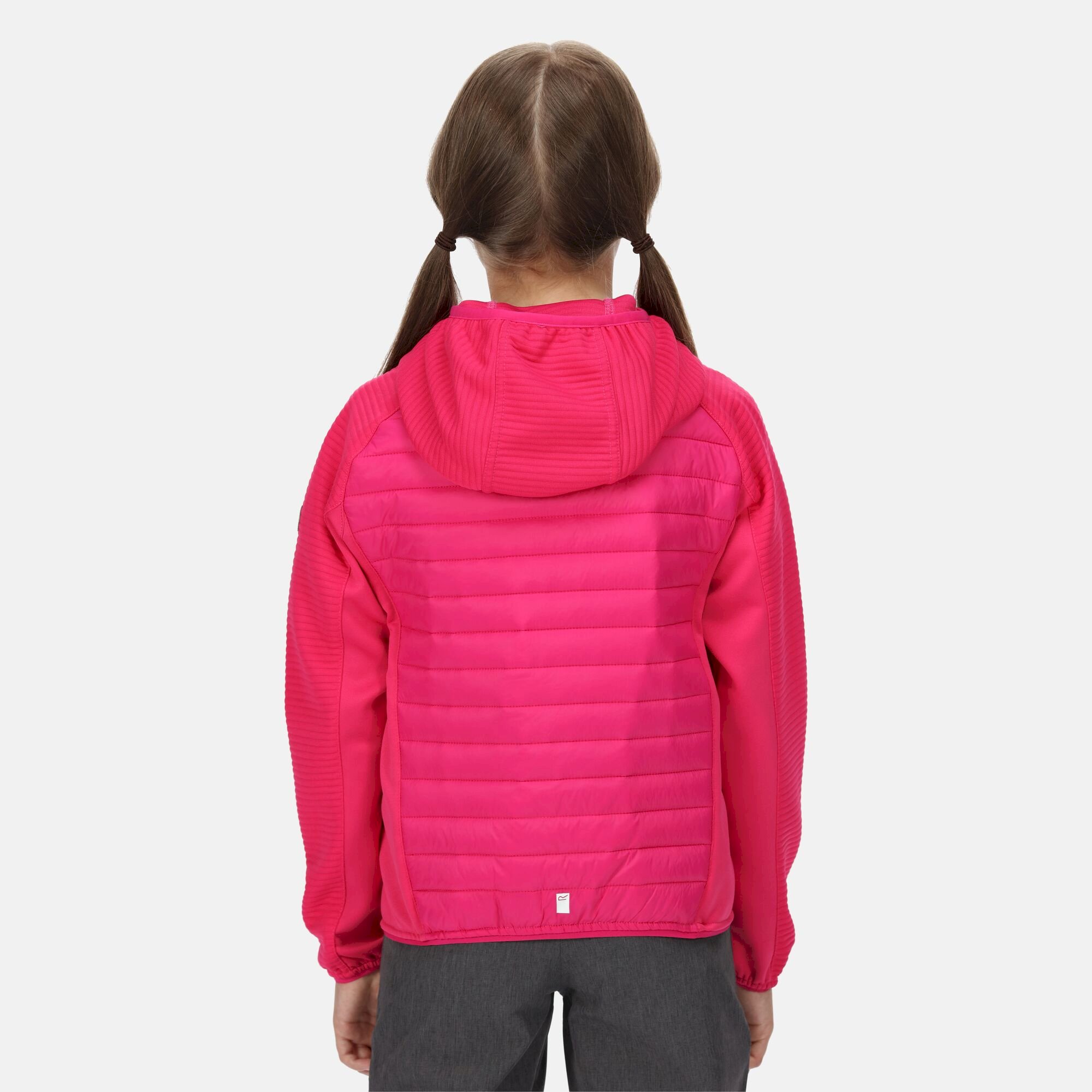 Kids' Kielder V Hybrid Insulated Jacket | Pink Fusion