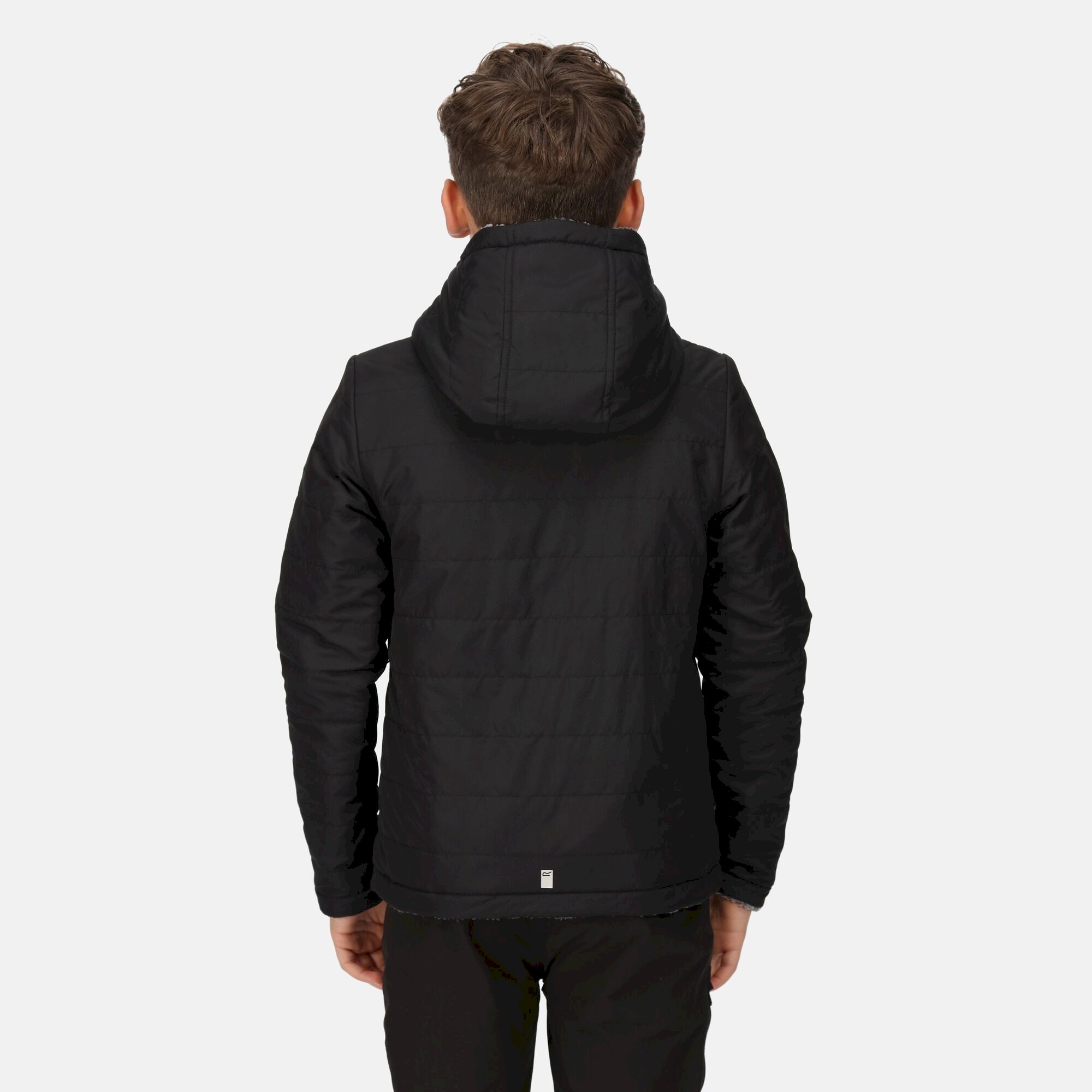 Kids' Spyra III Lightweight Insulated Jacket | Black Dark Grey