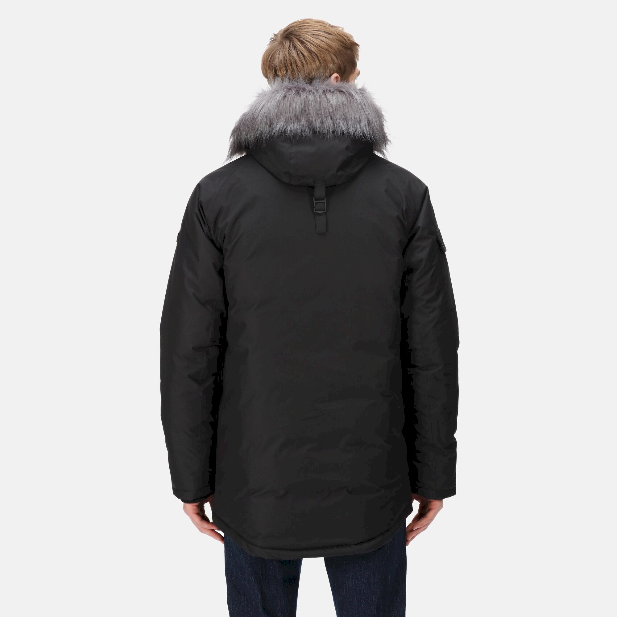 Men's Aziel Waterproof Heated Parka Jacket | Black