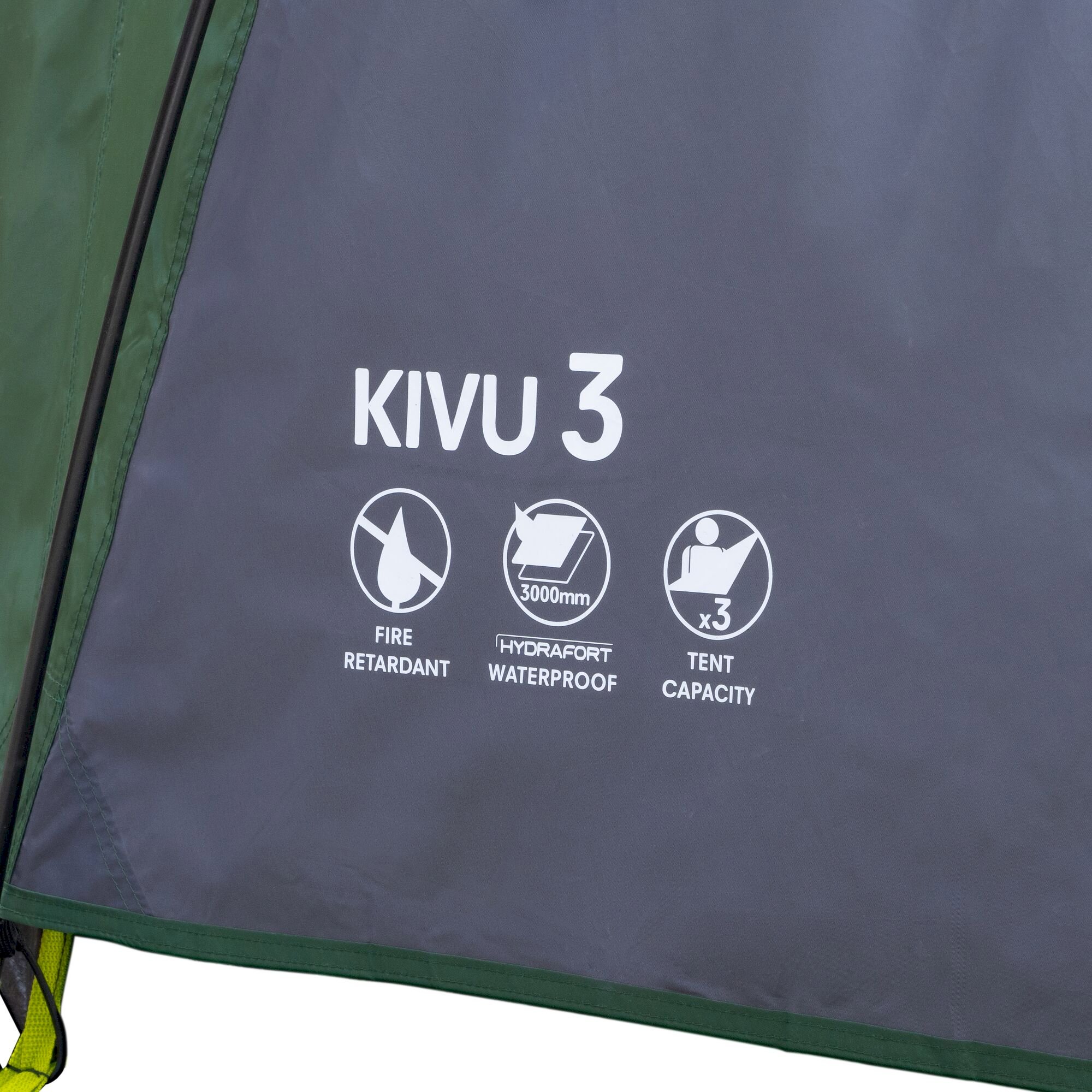 Kivu v3 3-Man Dome Tent | Greener Pastures Ebony