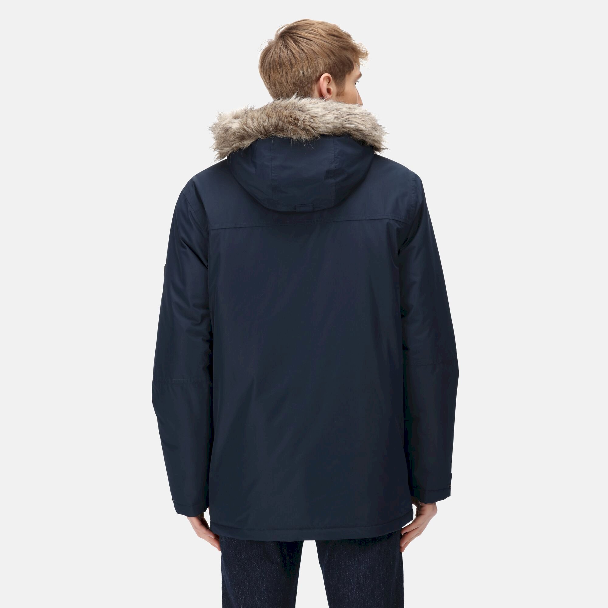 Men's Volter Waterproof Insulated Parka Jacket | Navy