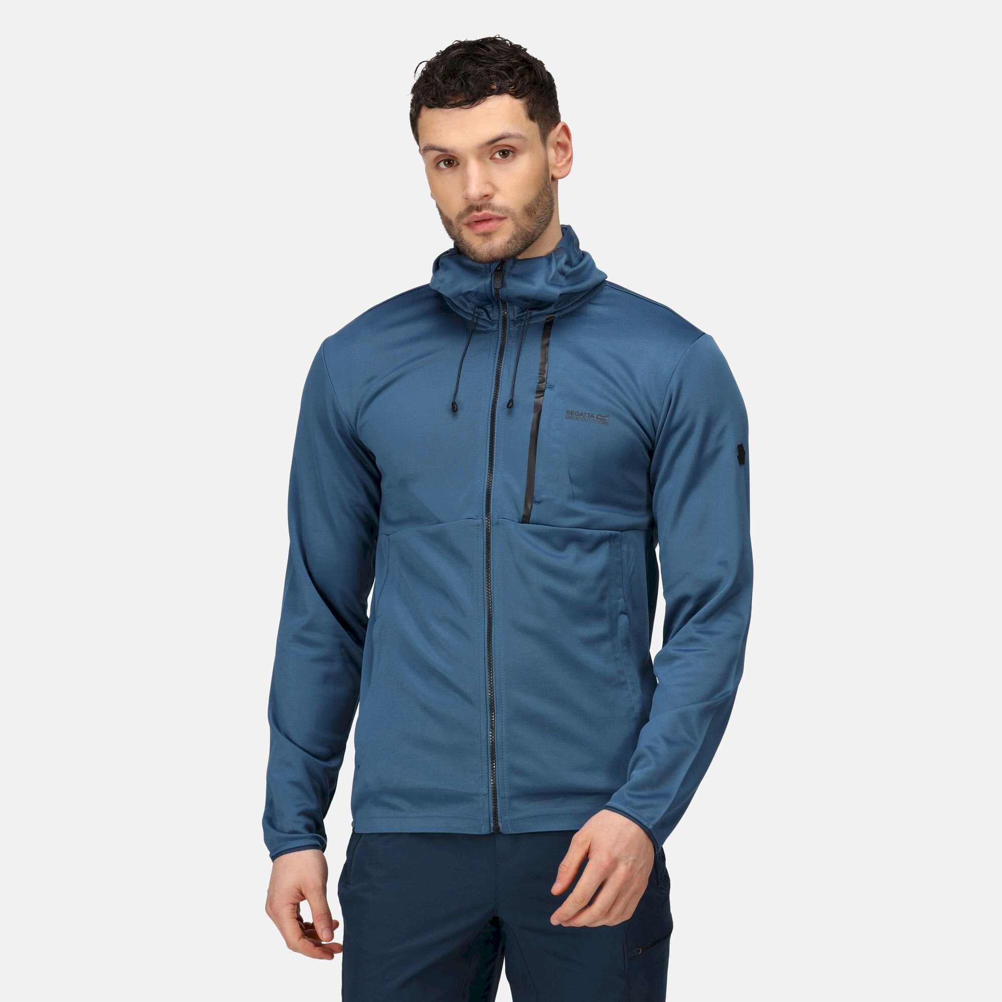 Men's Boyare Full Zip Hoody | Dynasty Blue