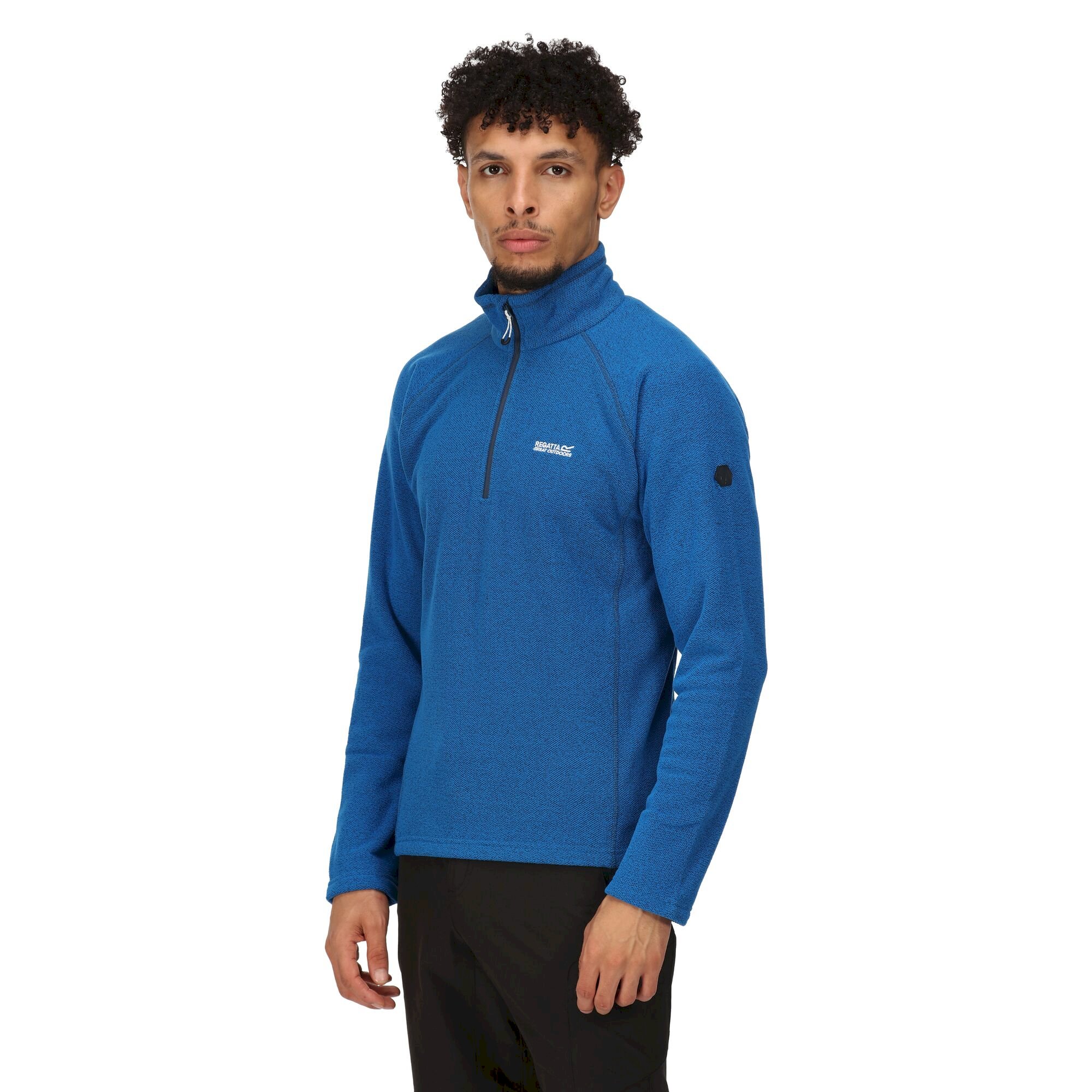 Men's Kenger Half Zip Midweight Fleece | Skydiver Blue