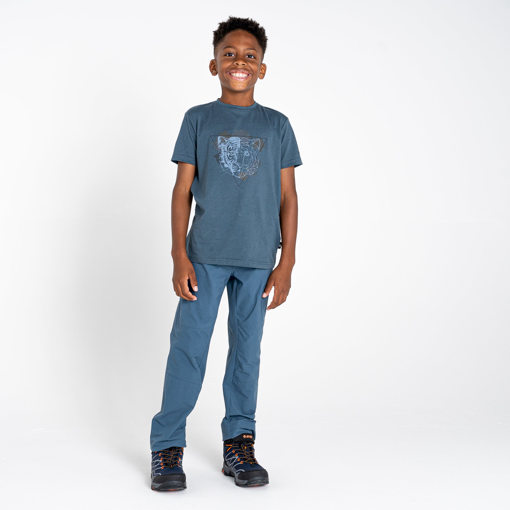 Dare 2b - Kids' Go Beyond Graphic Tee | Orion Grey