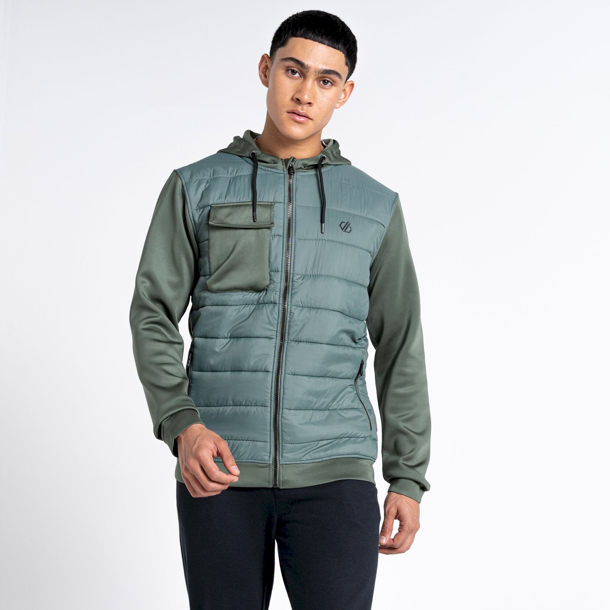 Dare 2b - Men's Sharp Hybrid Jacket | Duck Green