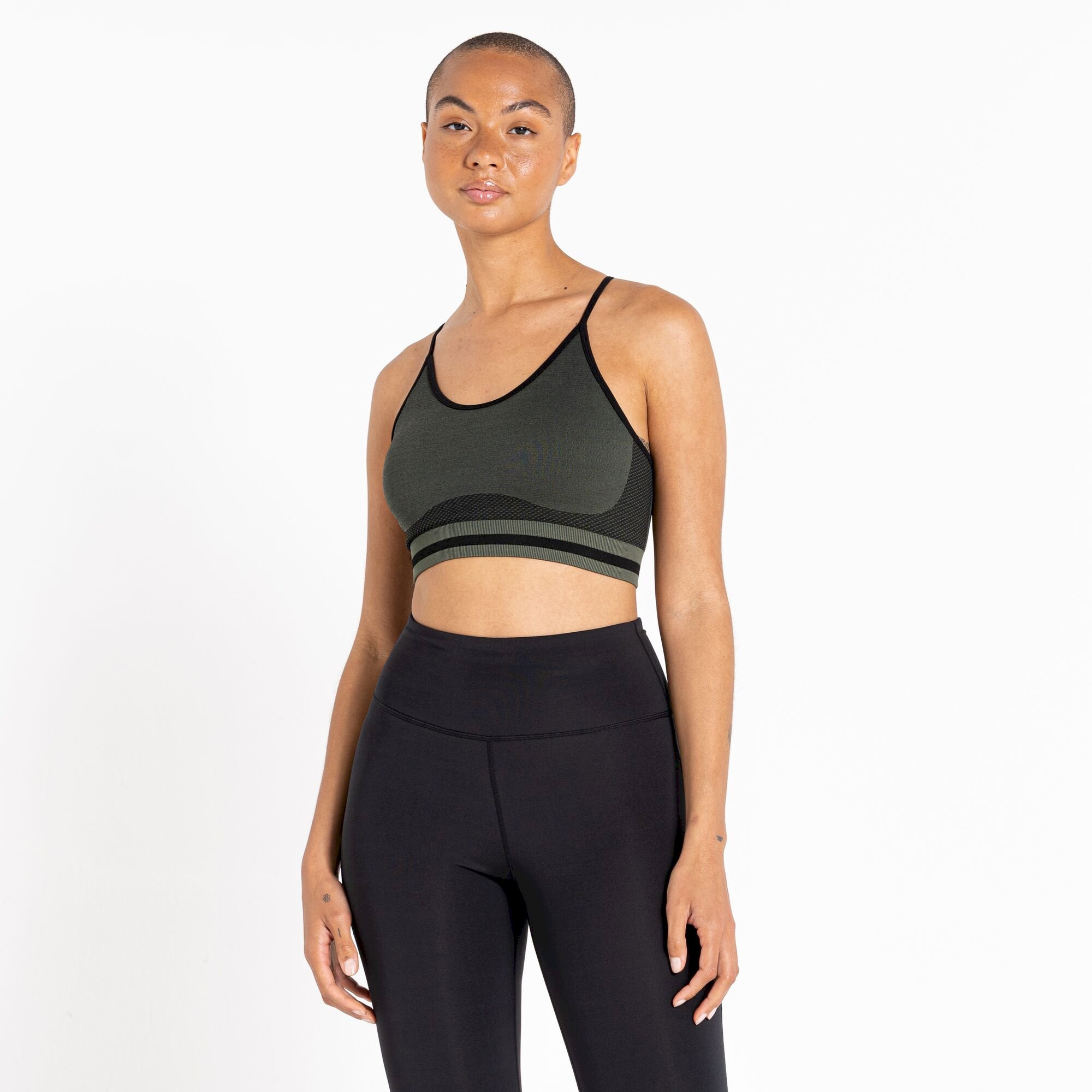 Dare 2b - Women's Don't Sweat It Strappy Bra | Duck Green