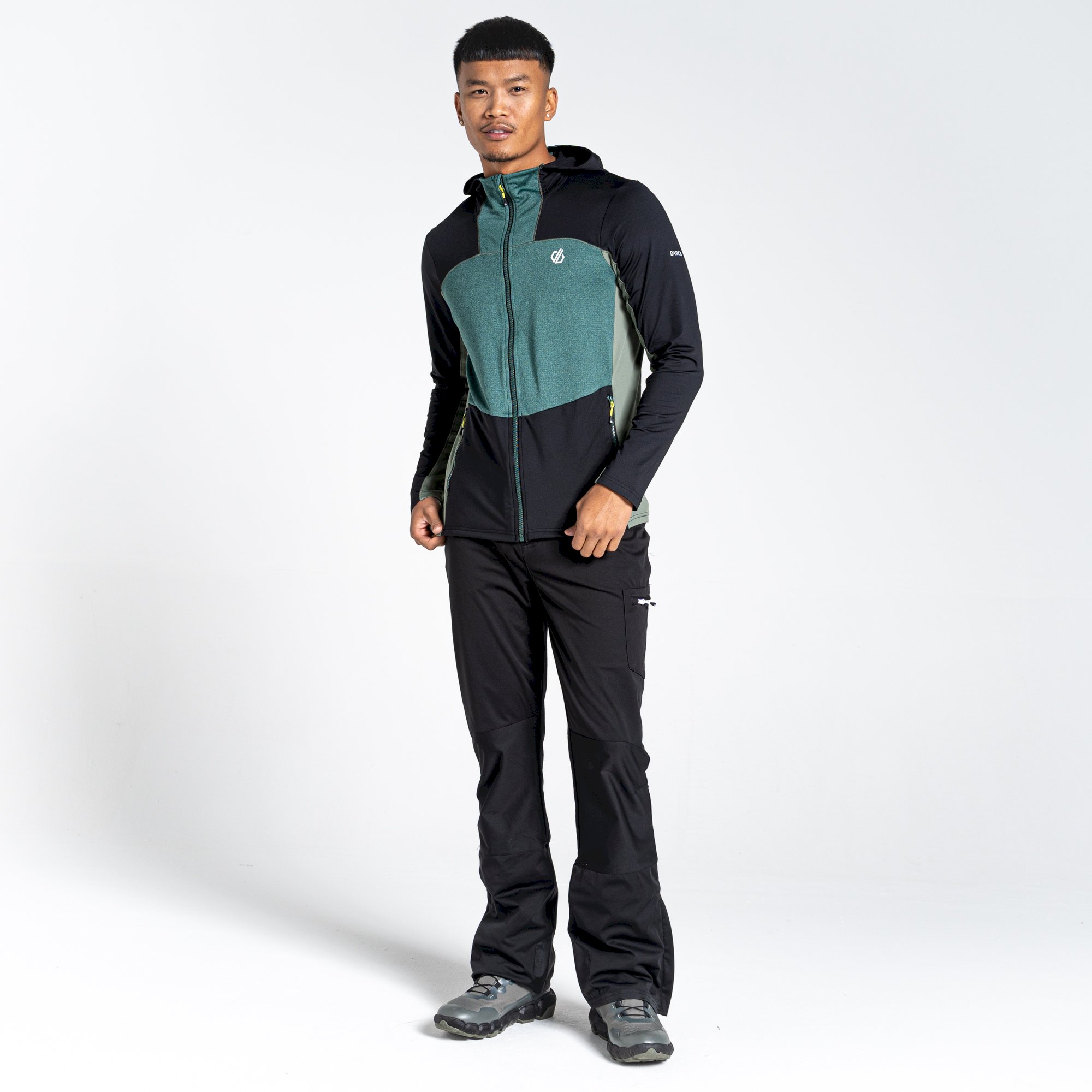 Dare 2b - Men's Revive II Recycled Lightweight Core Stretch | Fern Green Black