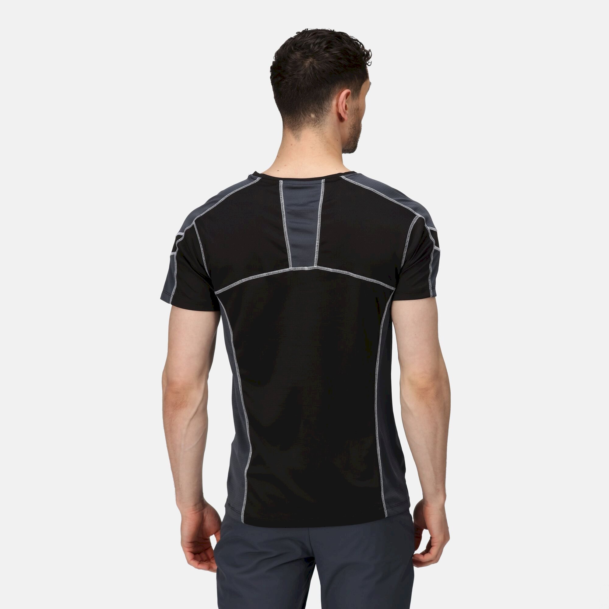 Men's Virda III T-Shirt | Black India Grey