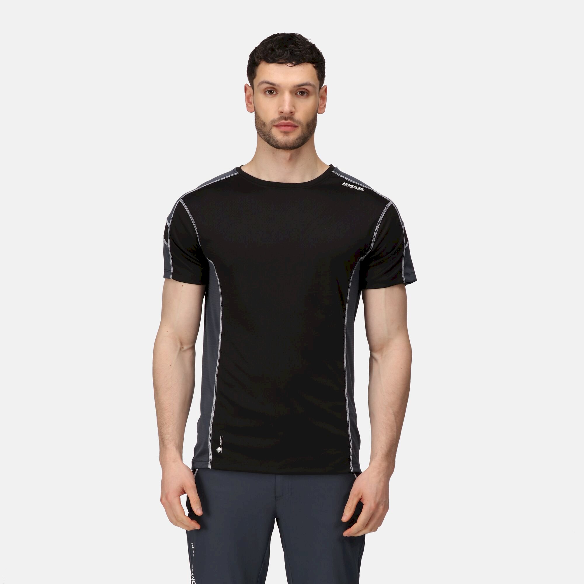 Men's Virda III T-Shirt | Black India Grey