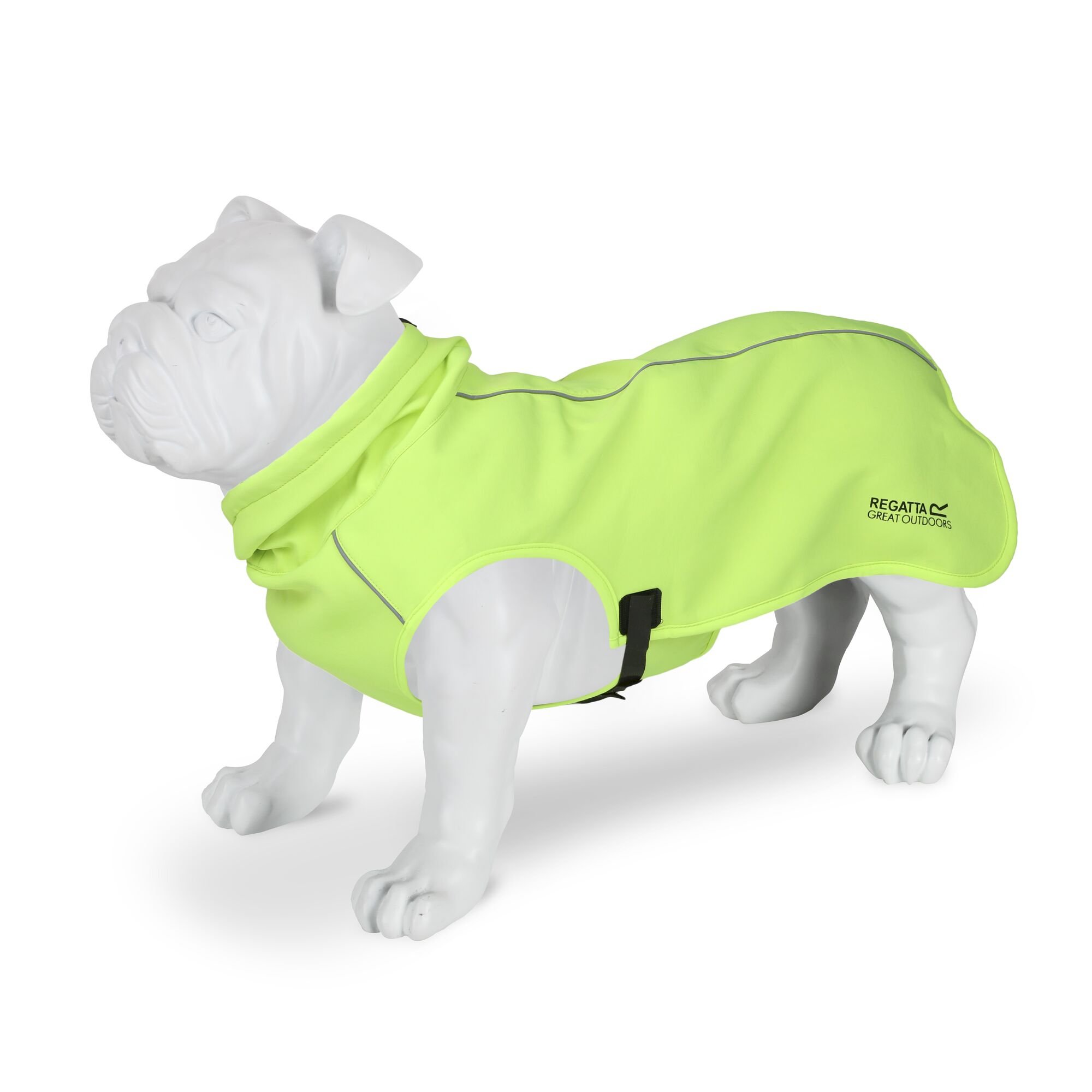 Softshell Dog Coat | Fluro Yellow
