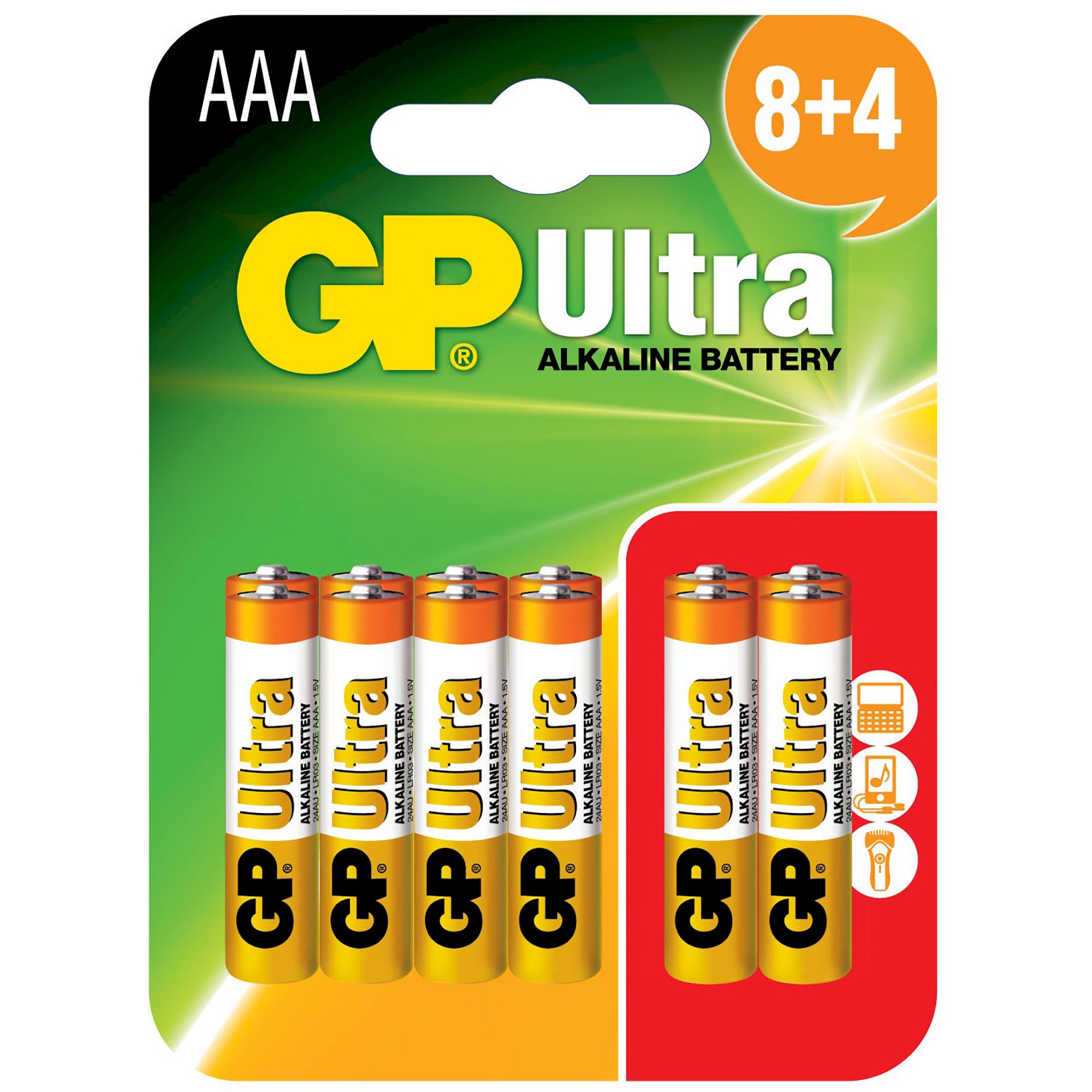 GP Ultra Alkaline AAA X 12 | Miscellaneous