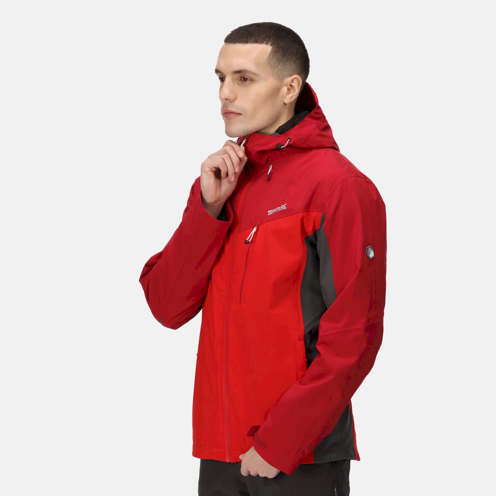 Men's Birchdale Waterproof Jacket | Chinese Red Dark Red