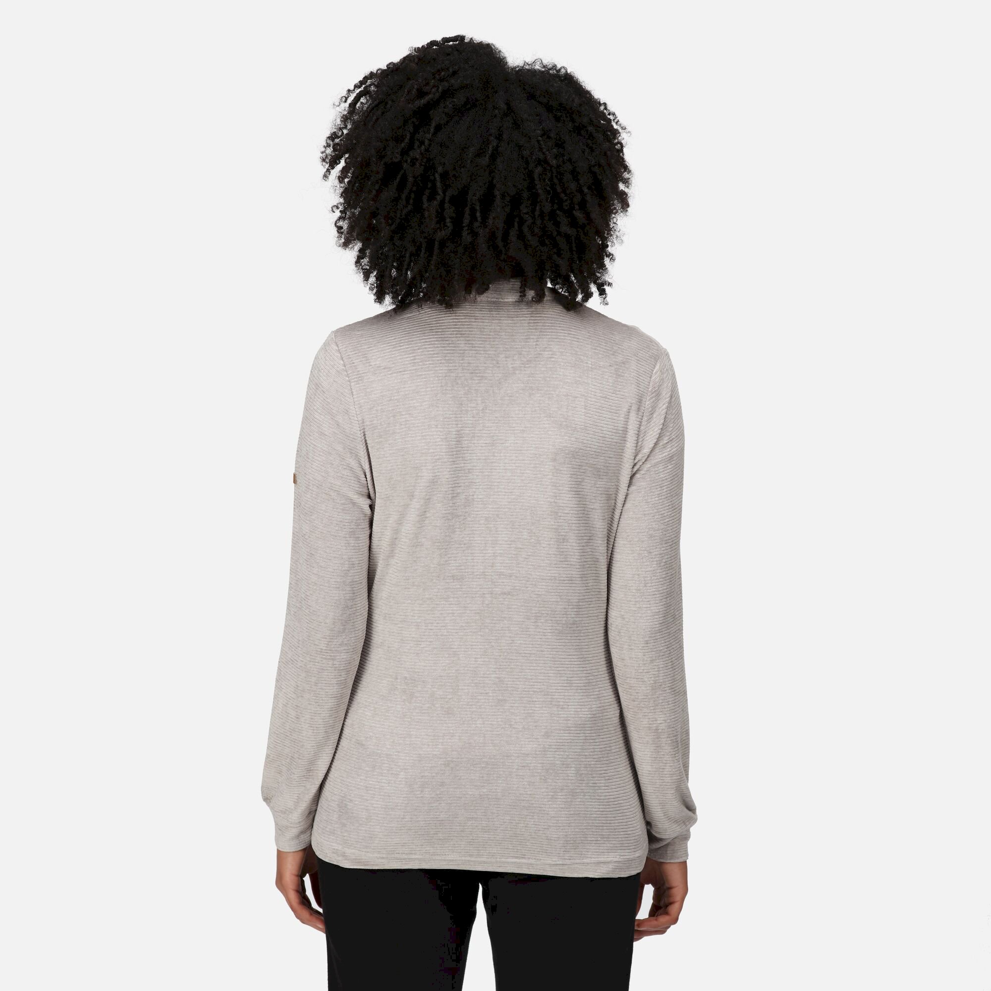 Women's Everleigh Full Zip Fleece | Mineral Grey Texture