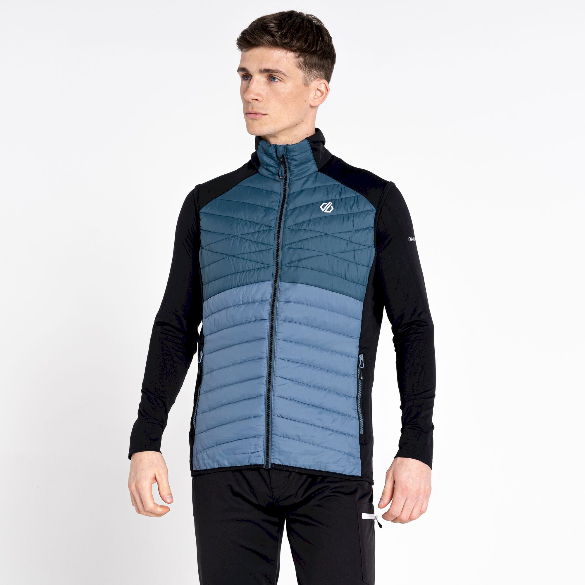 Dare 2b - Men's Mountaineer Recycled Wool Vest | Grey Mirage Orion Grey