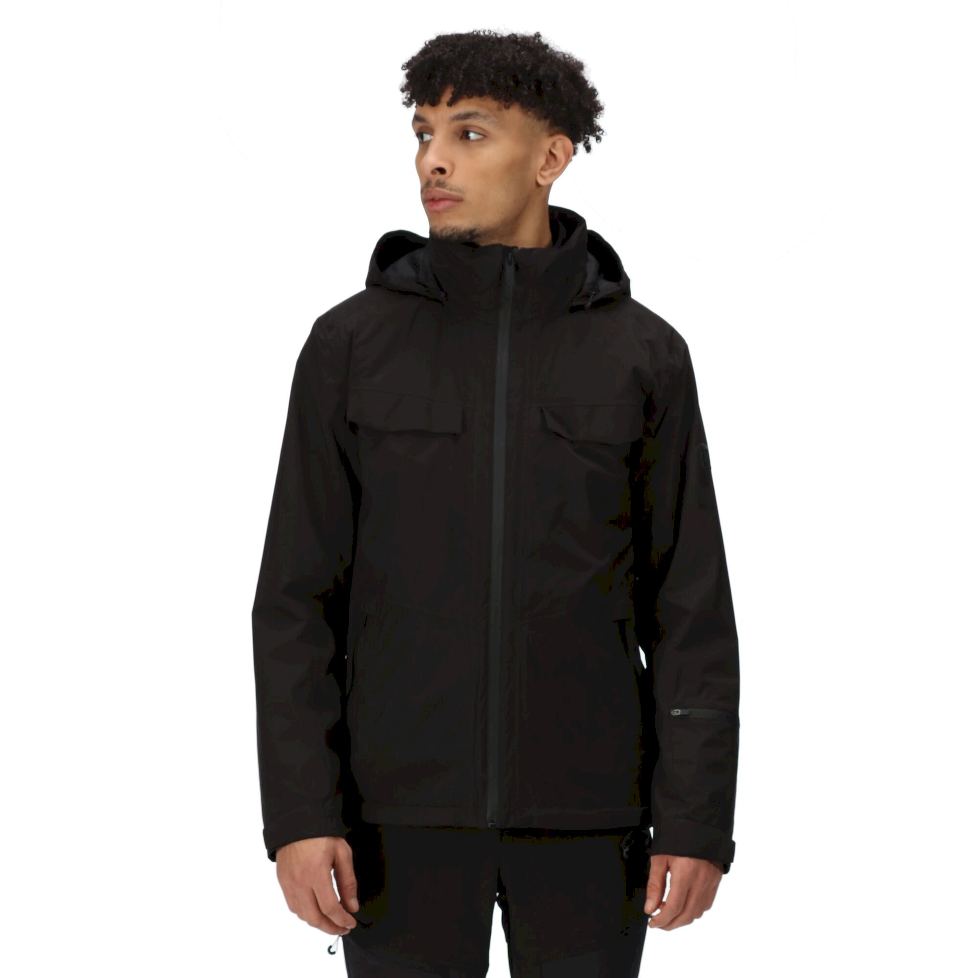 Men's Britely Torch 3-In-1 Waterproof Jacket | Black
