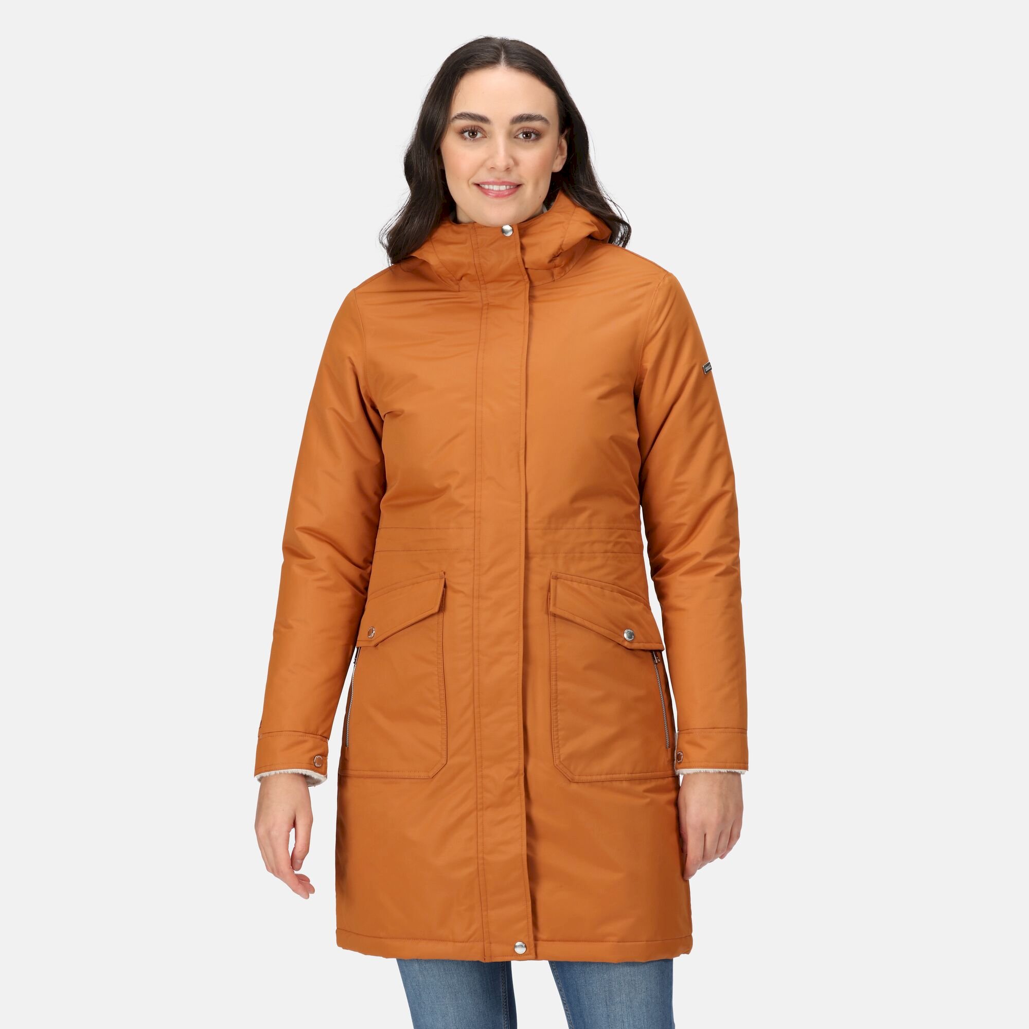Women's Romine Waterproof Parka Jacket | Copper Almond